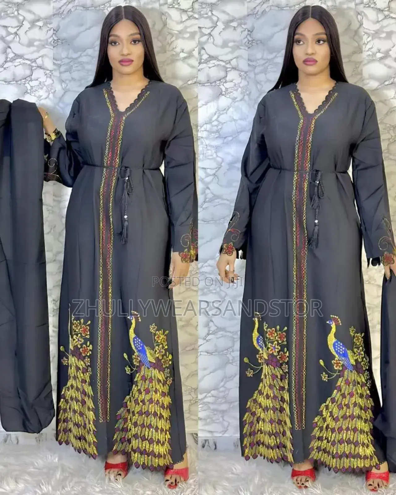 Stoned Abaya