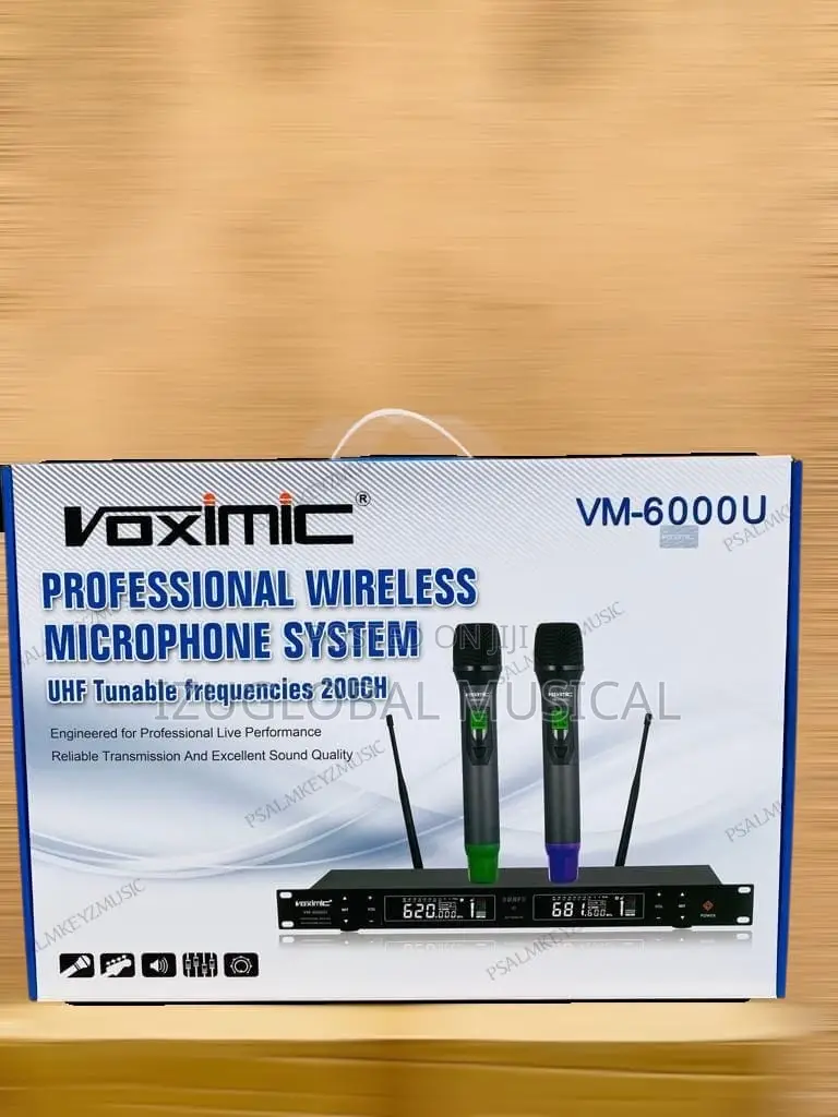 Voximic Professional Digital Wireless Microphone With a Long Distance