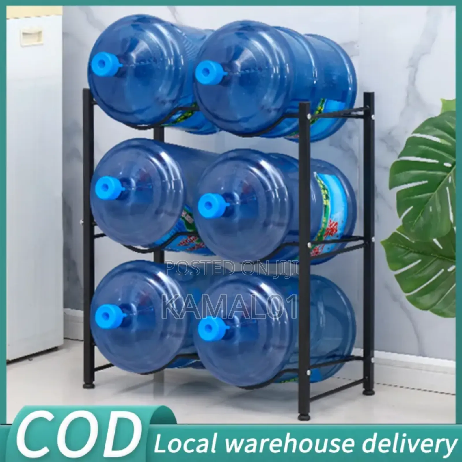 Double Mineral Water Rack Stand 6 Bottle