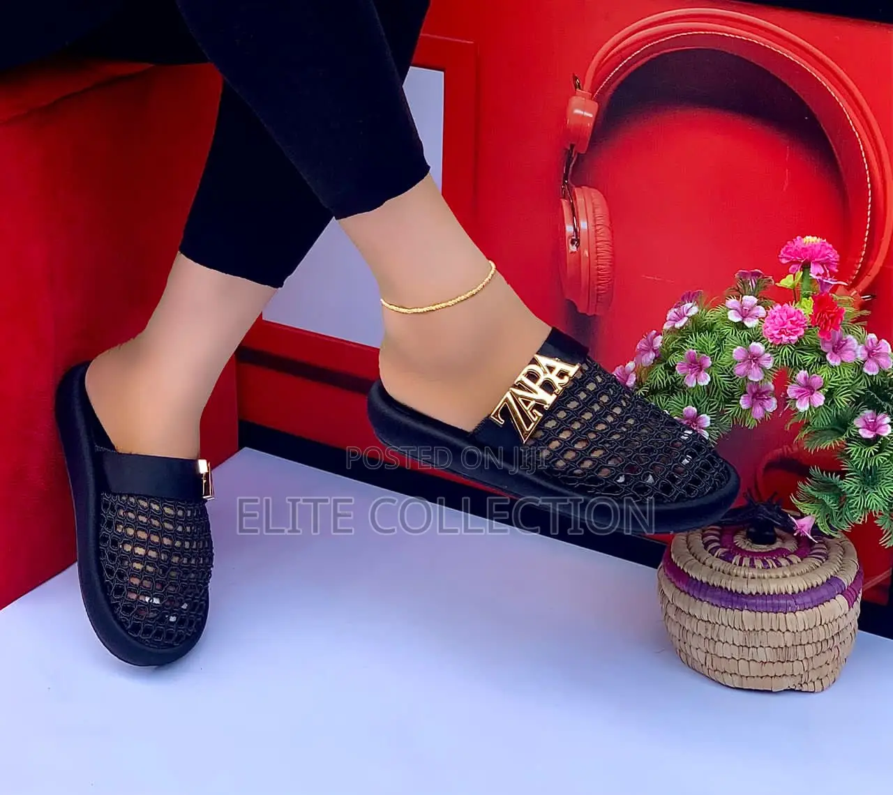Zara Flats Slippers 37 to 40 3 Colors Available Now
