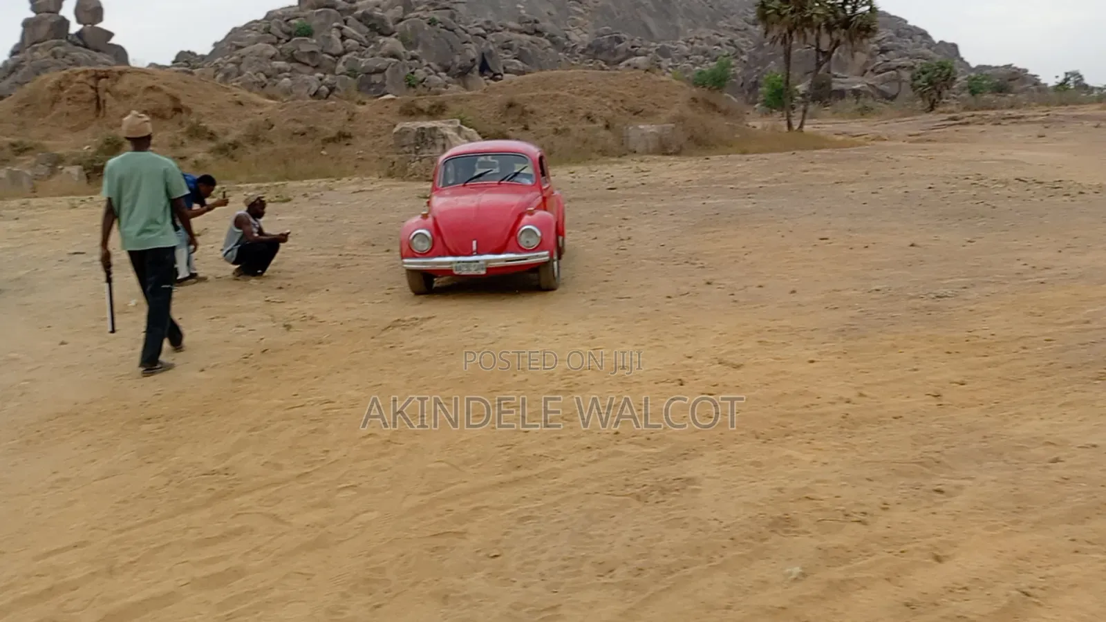 Volkswagen Beetle 1986 Red