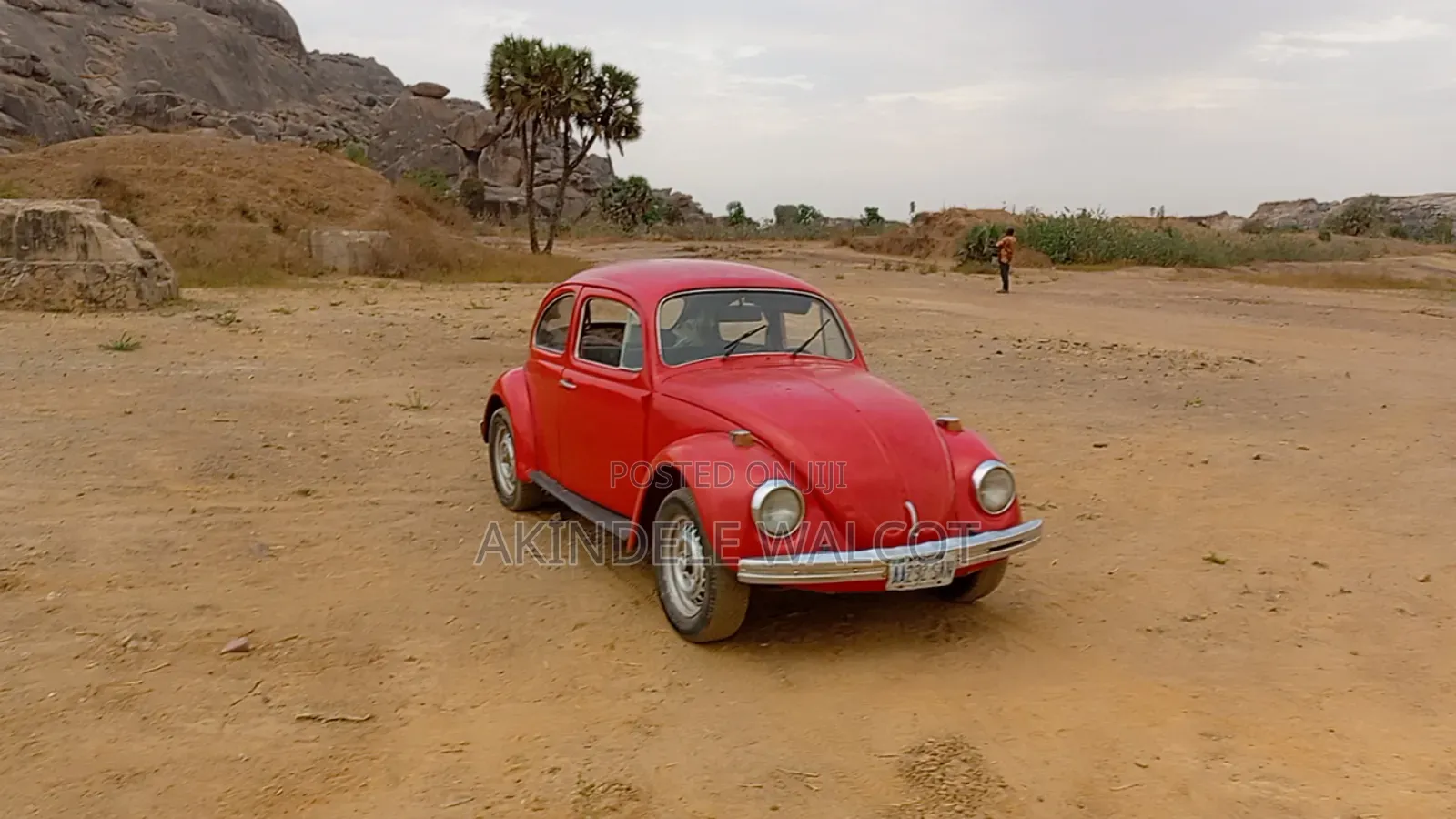 Volkswagen Beetle 1986 Red