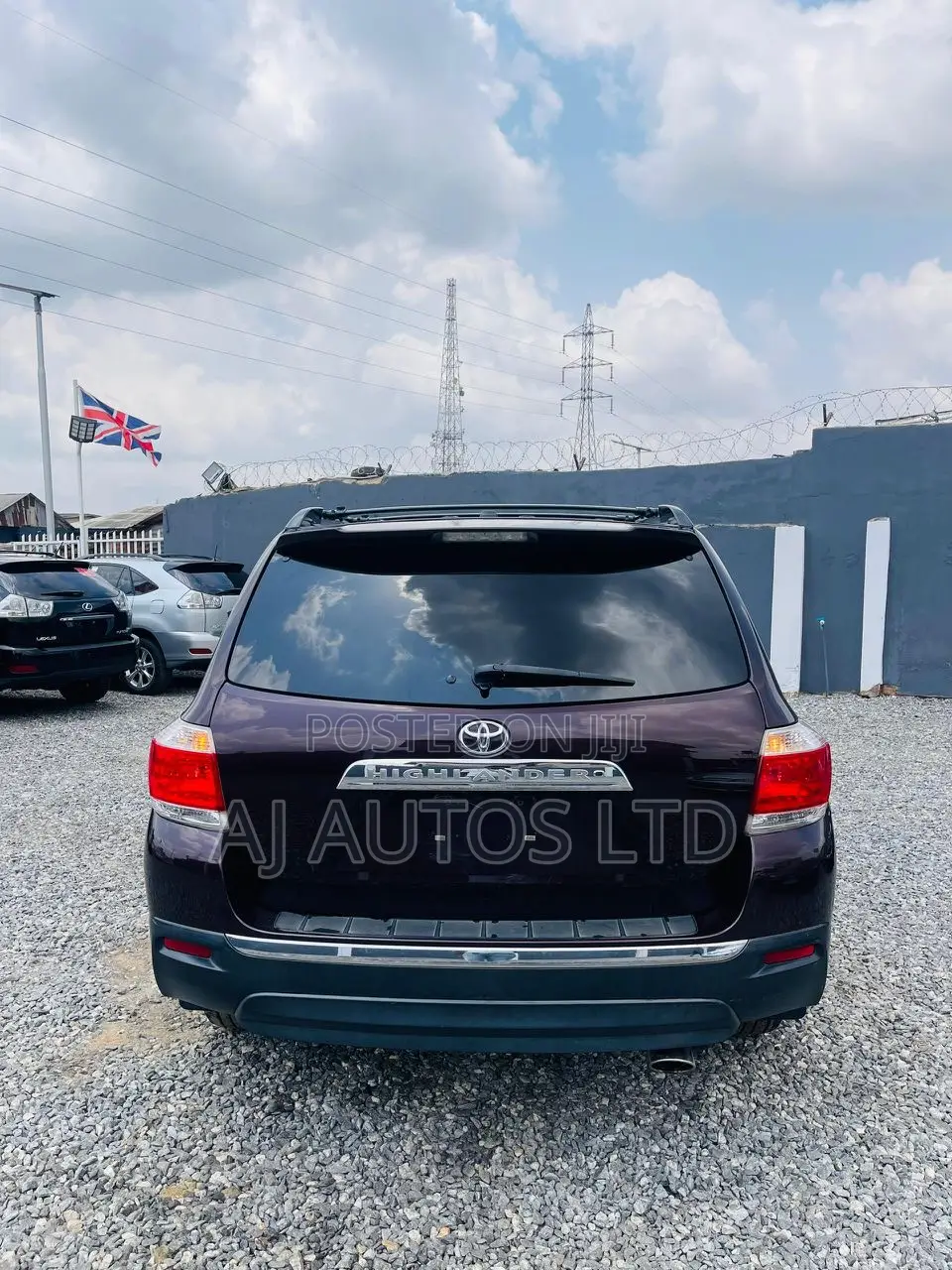 Toyota Highlander Limited 3.5l 4WD 2013 Brown
