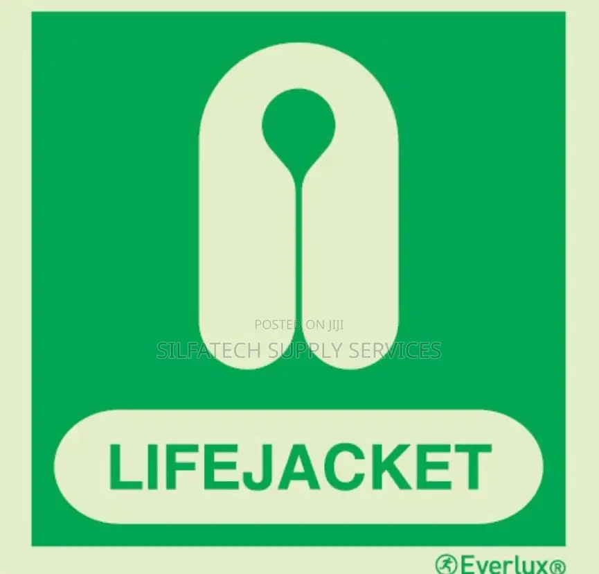 Original Safety Jacket Sign