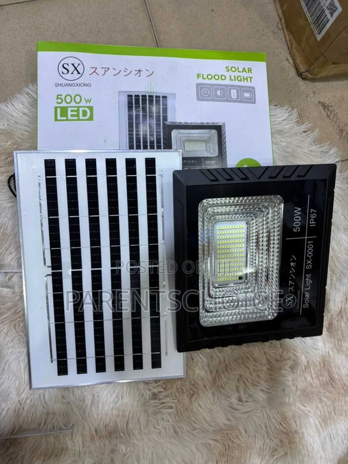 500w Solar-Powered Led Flood Light – Outdoor Security, Ip67 Waterproof