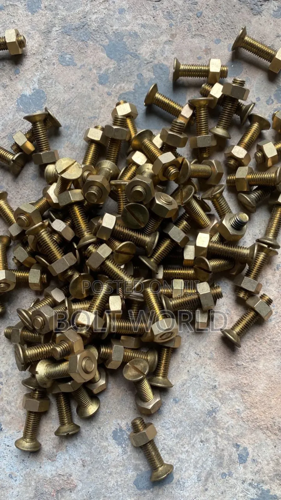 CSK Brass Bolts of All Kinds