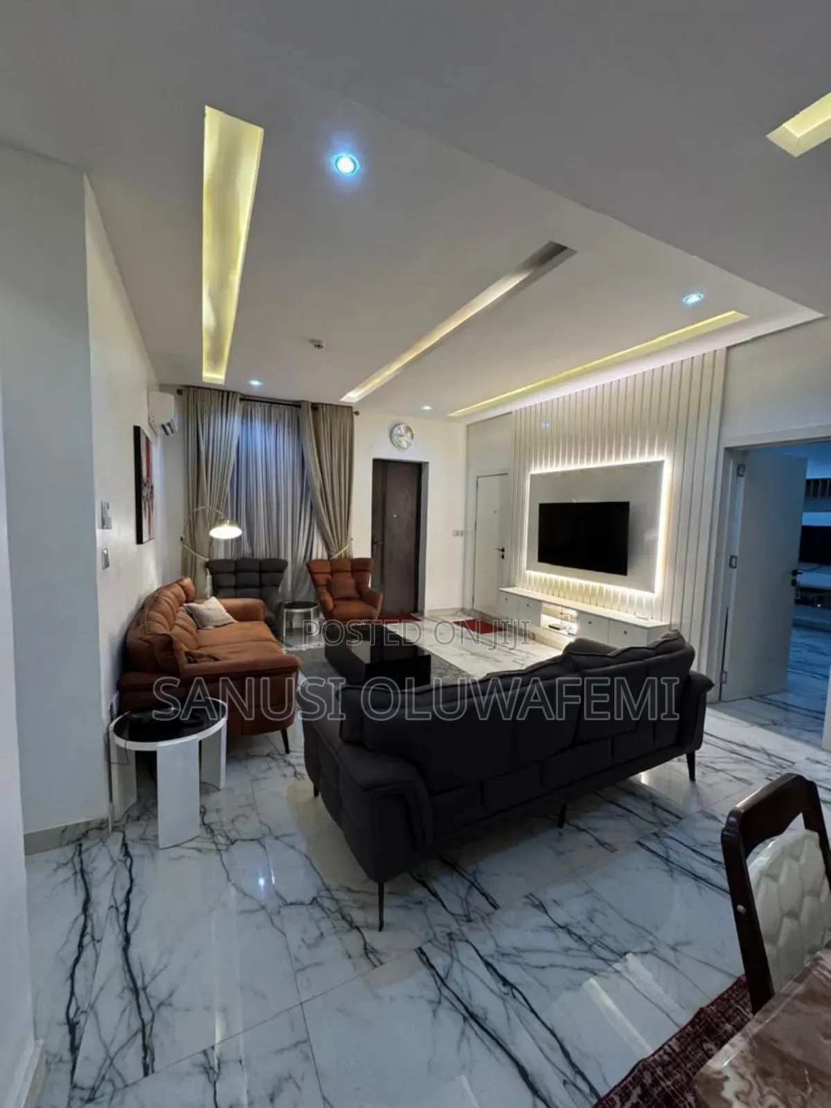 Furnished 3bdrm Block of Flats in Ikeja GRA for rent
