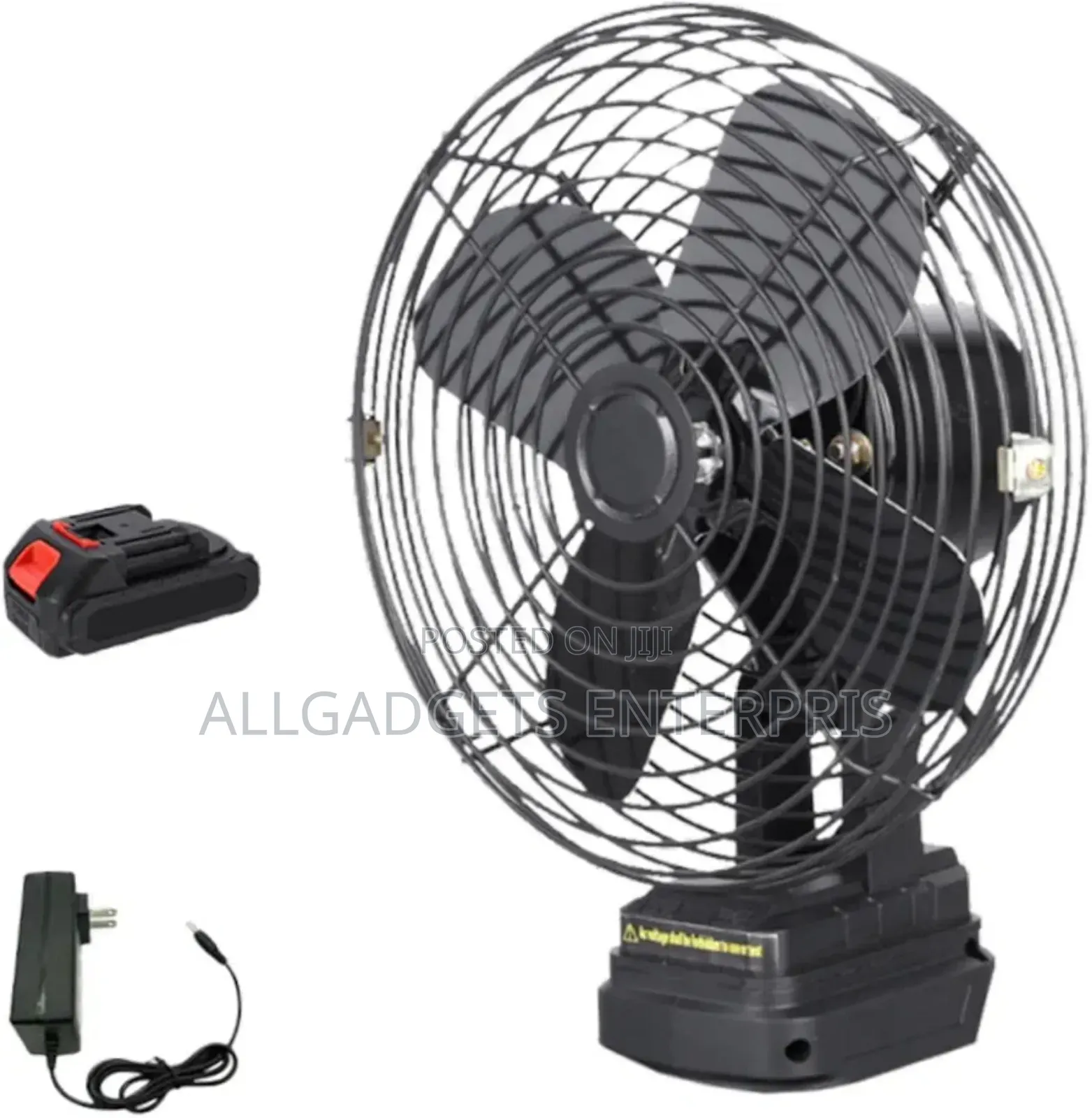 8 Inches Rechargeable Fan 
