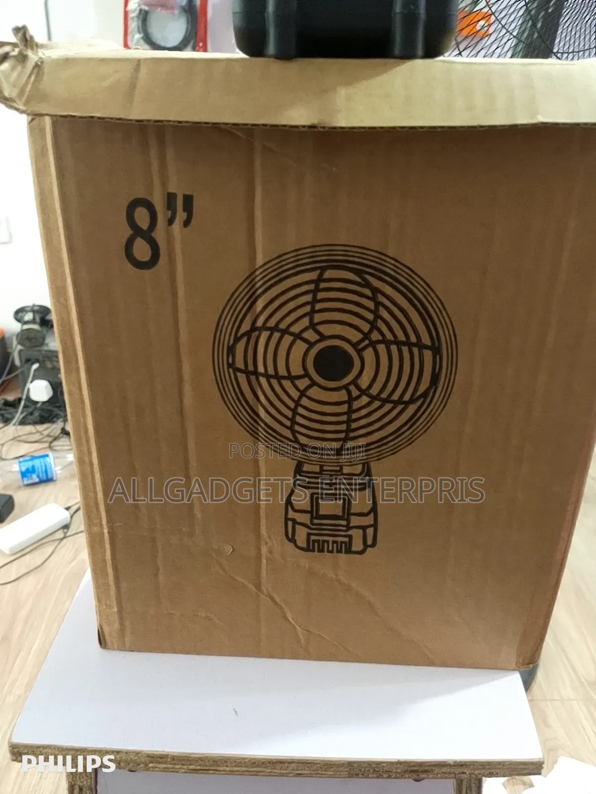 8 Inches Rechargeable Fan 