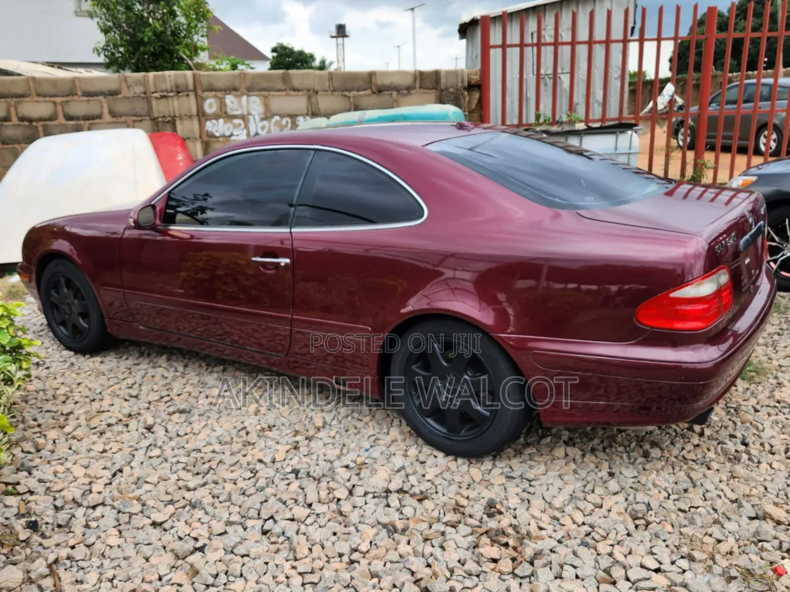 Mercedes-Benz CLK 2006 Red