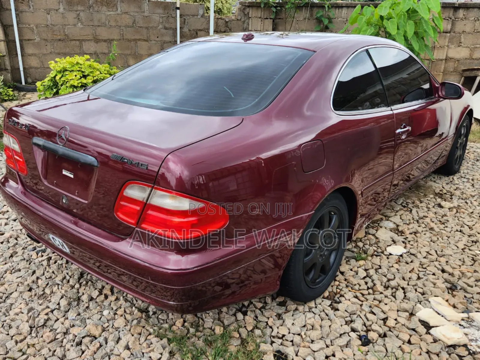 Mercedes-Benz CLK 2006 Red