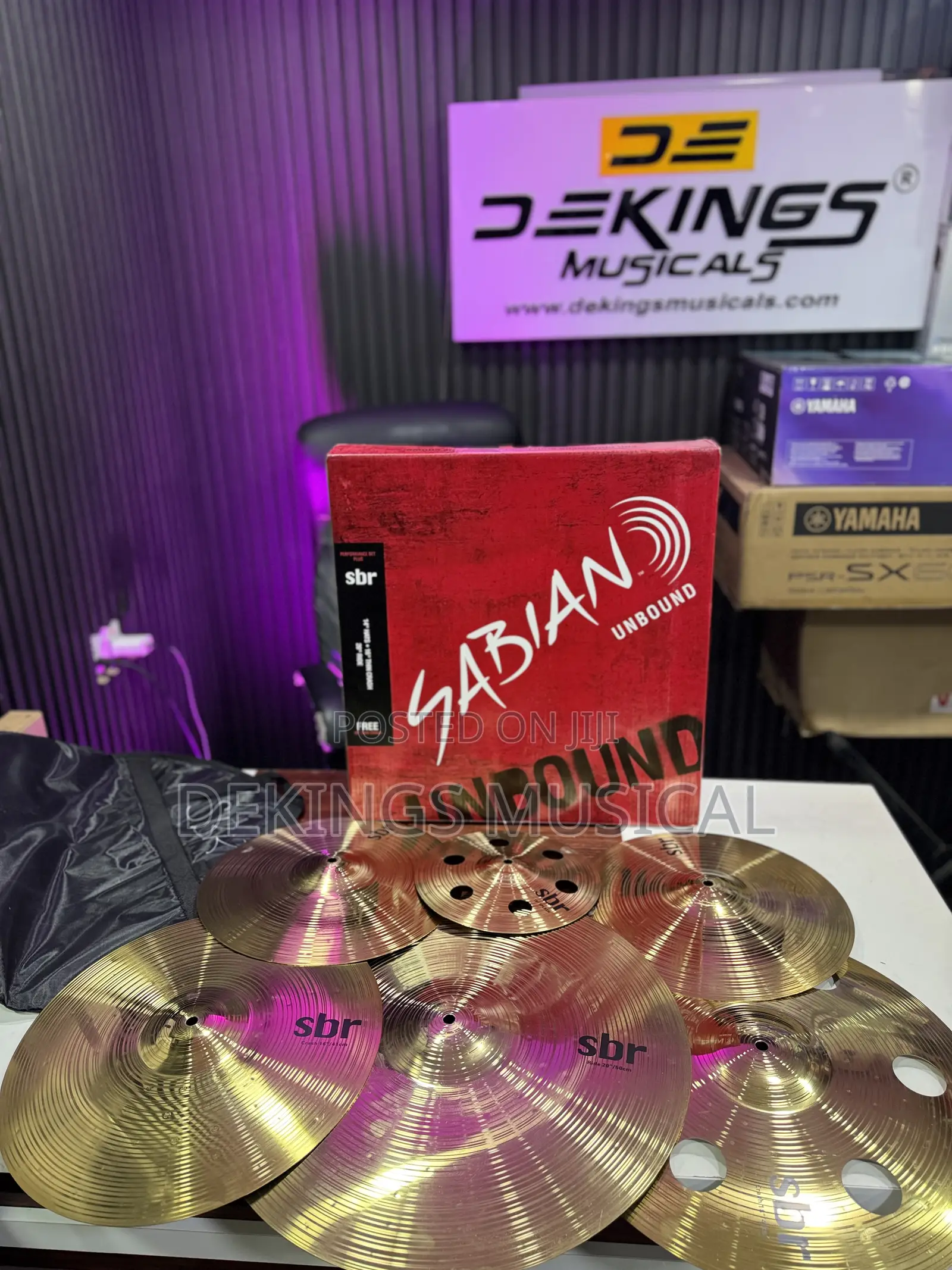 Sabian SBR Cymbals Performance Plus Sets Ozone Splash and Crash