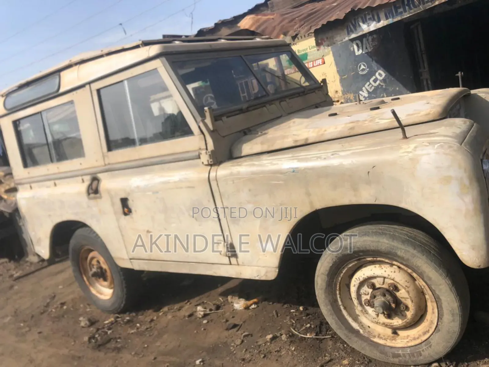Land Rover Series I 1958 White