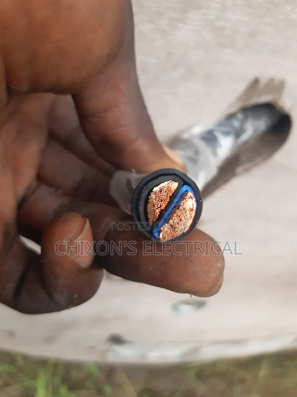 25mmx2core Solar Power Cable Screen Flexible