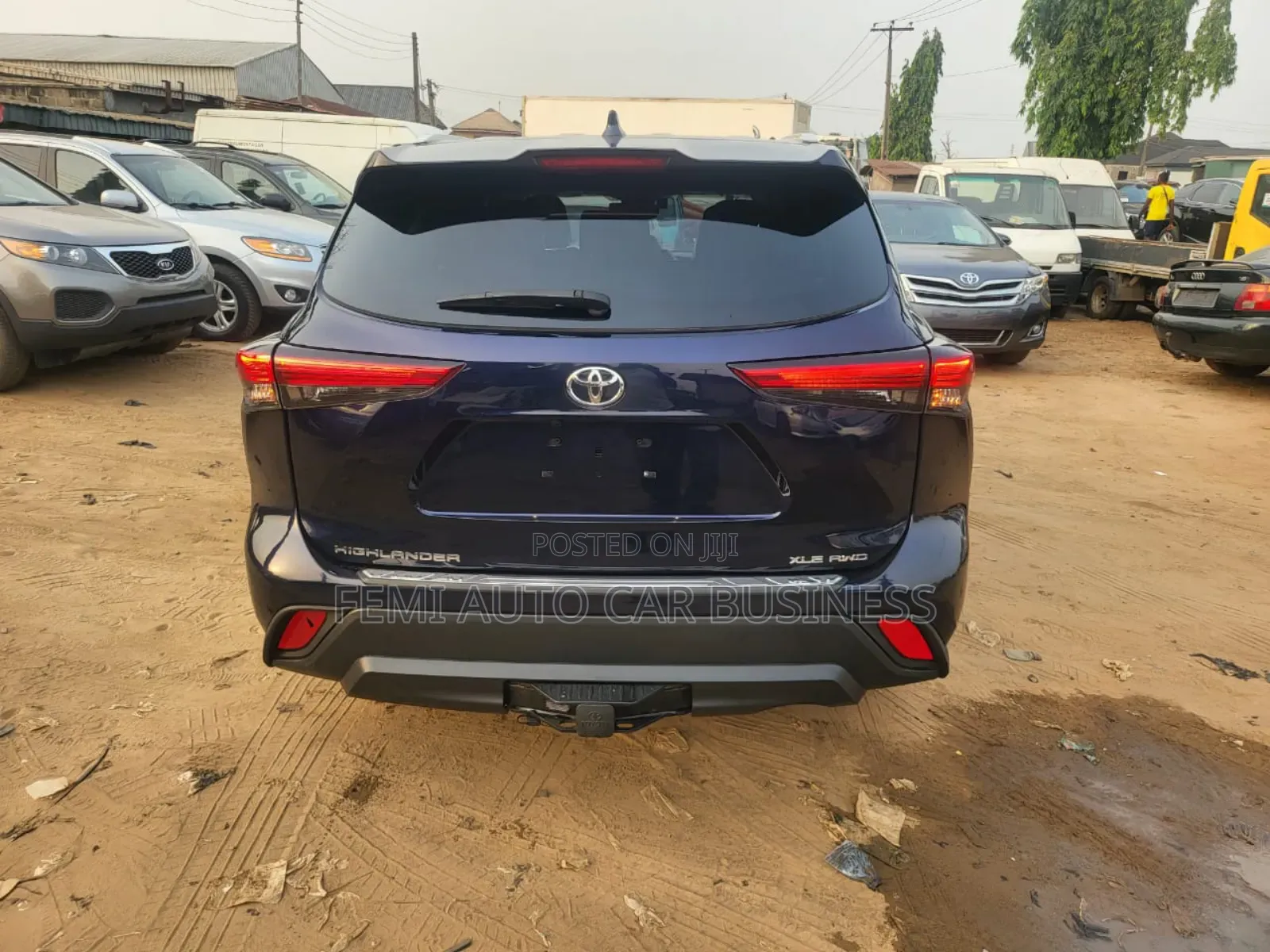 Toyota Highlander 2023 Blue