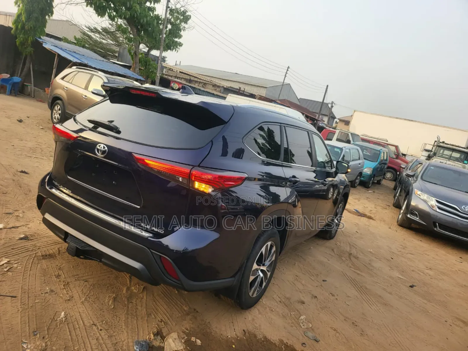 Toyota Highlander 2023 Blue