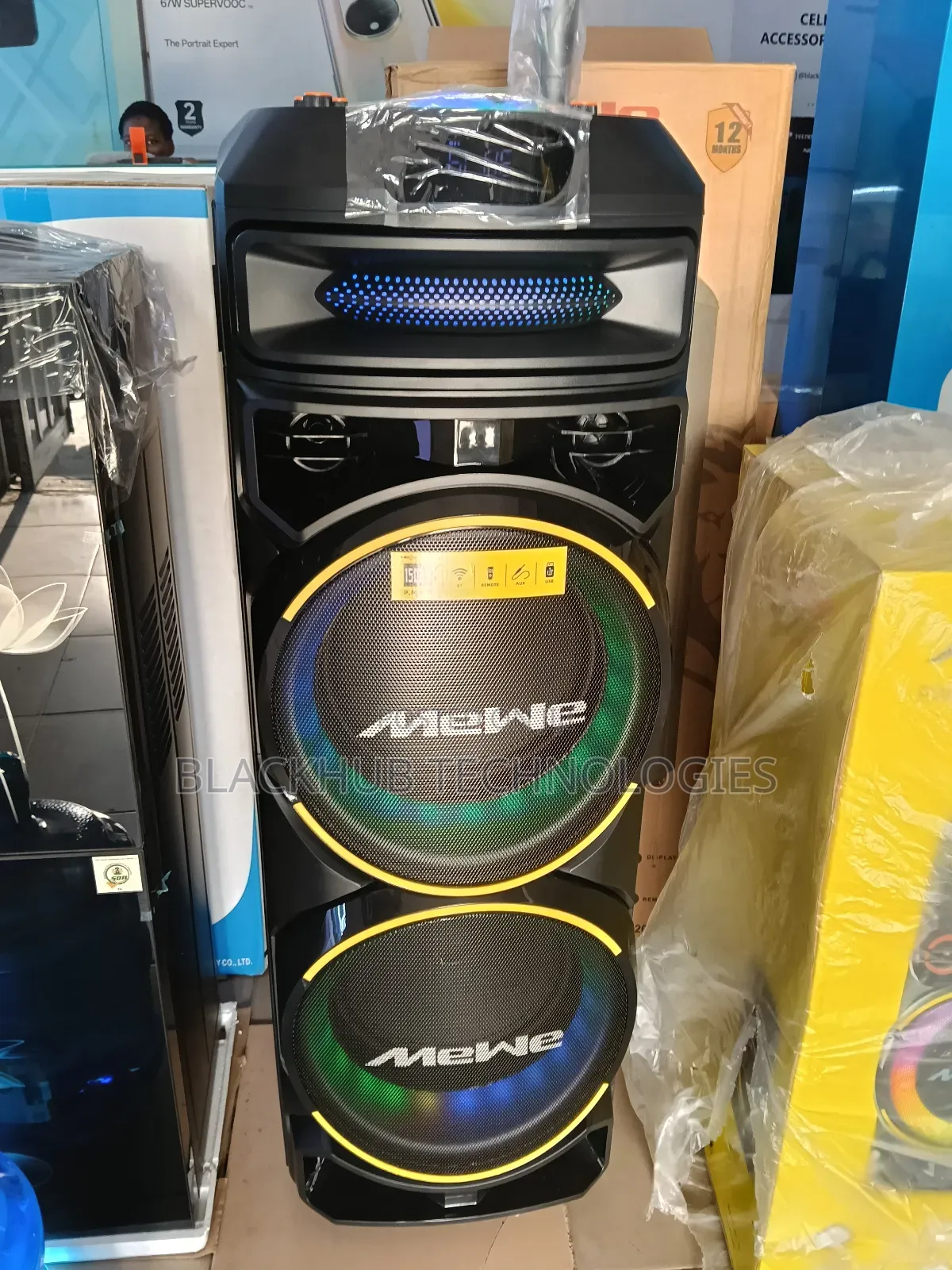 Mewe Party Speaker Mwaud-Pts1201db 1500w