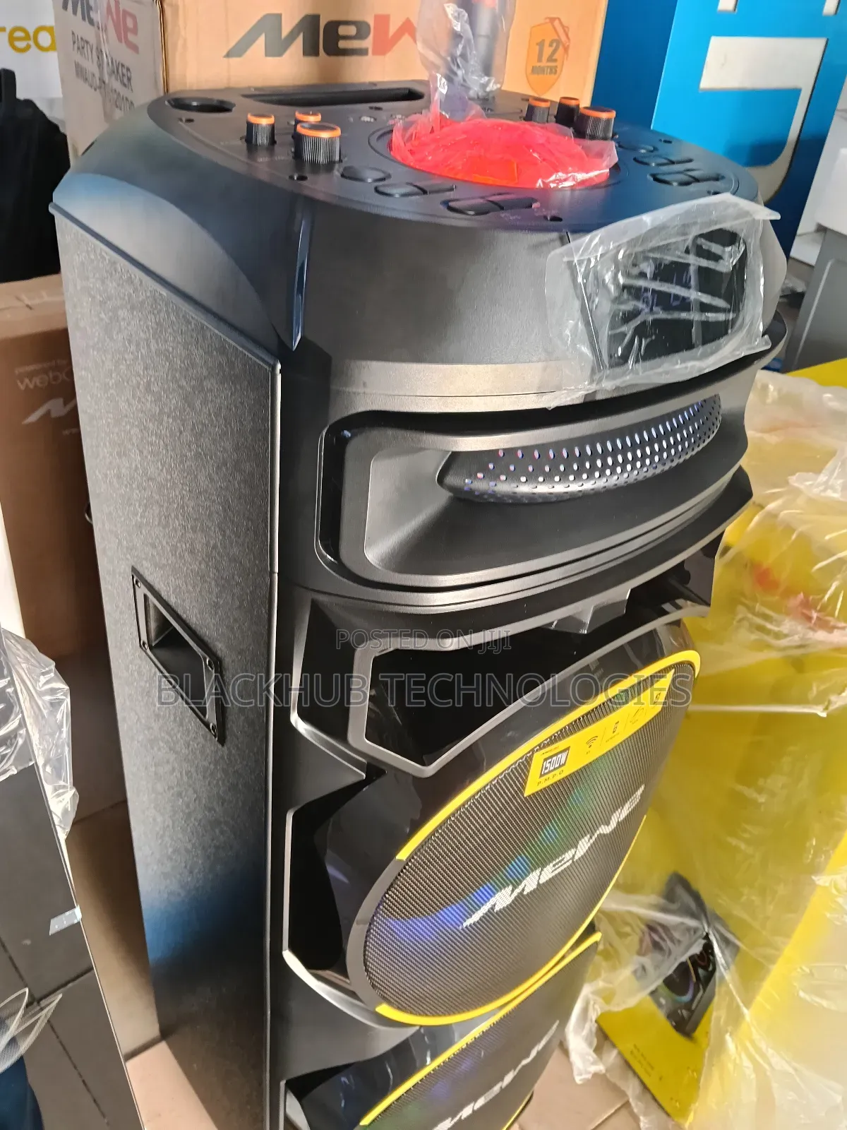 Mewe Party Speaker Mwaud-Pts1201db 1500w