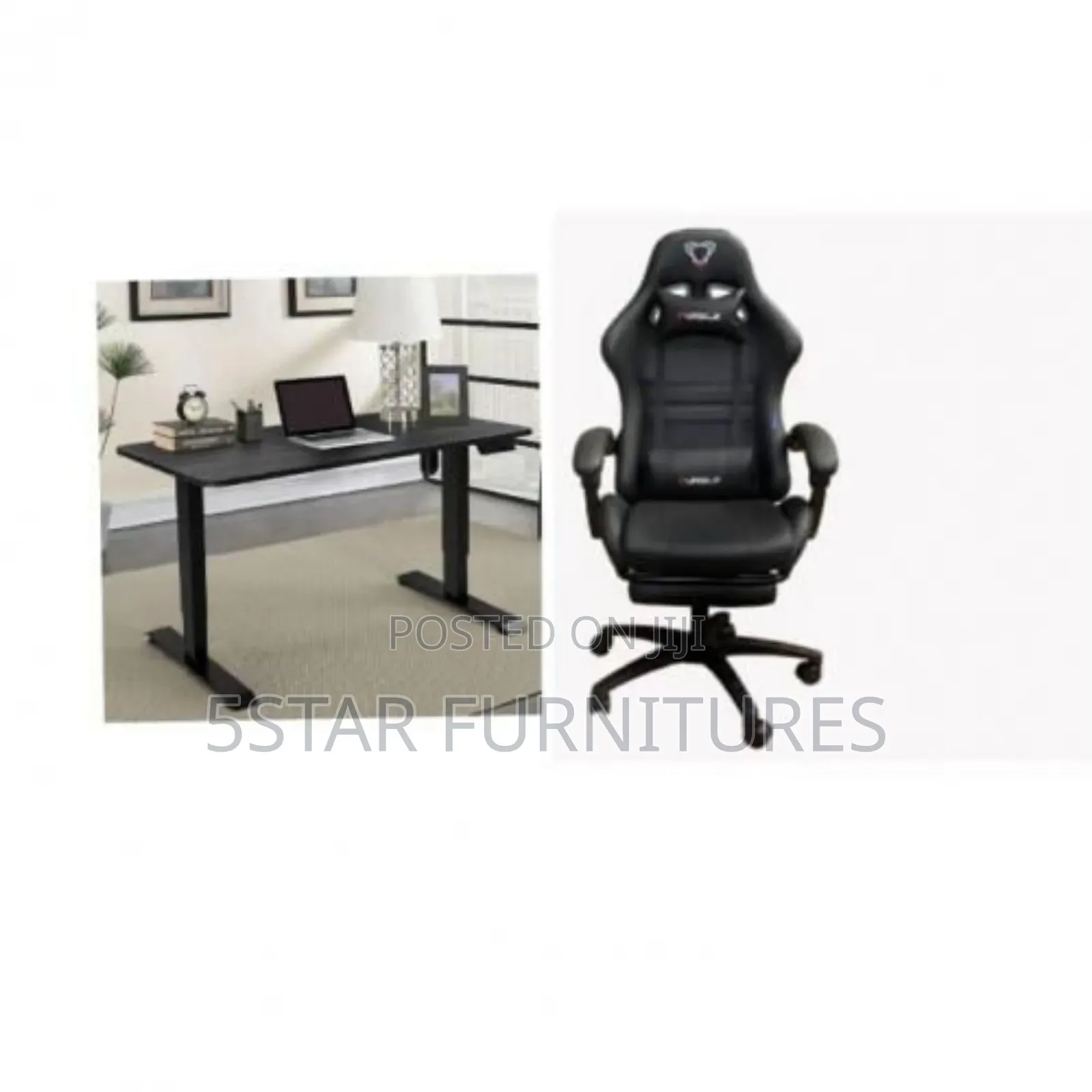 Adjustable Computer Desk(1.2mtr) Executive Gaming Chair