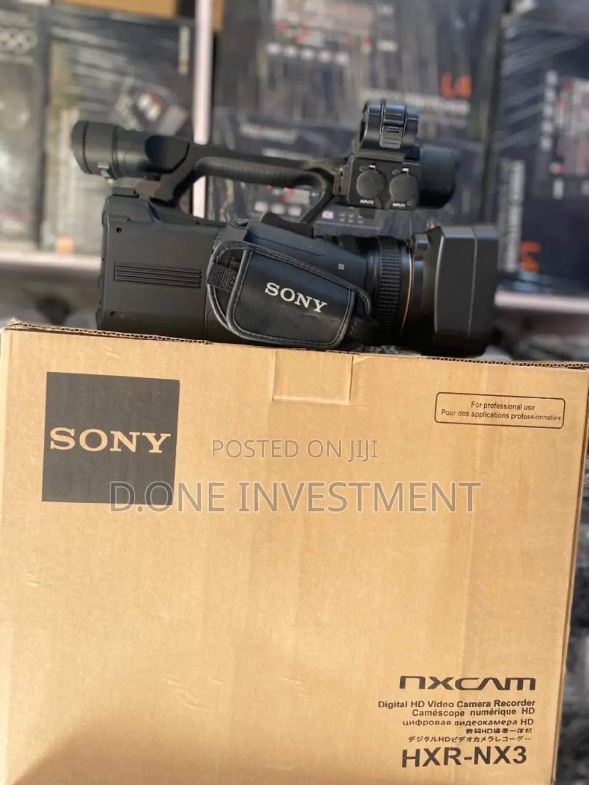 Sony Nx3 Professional Full Hd Camcorder