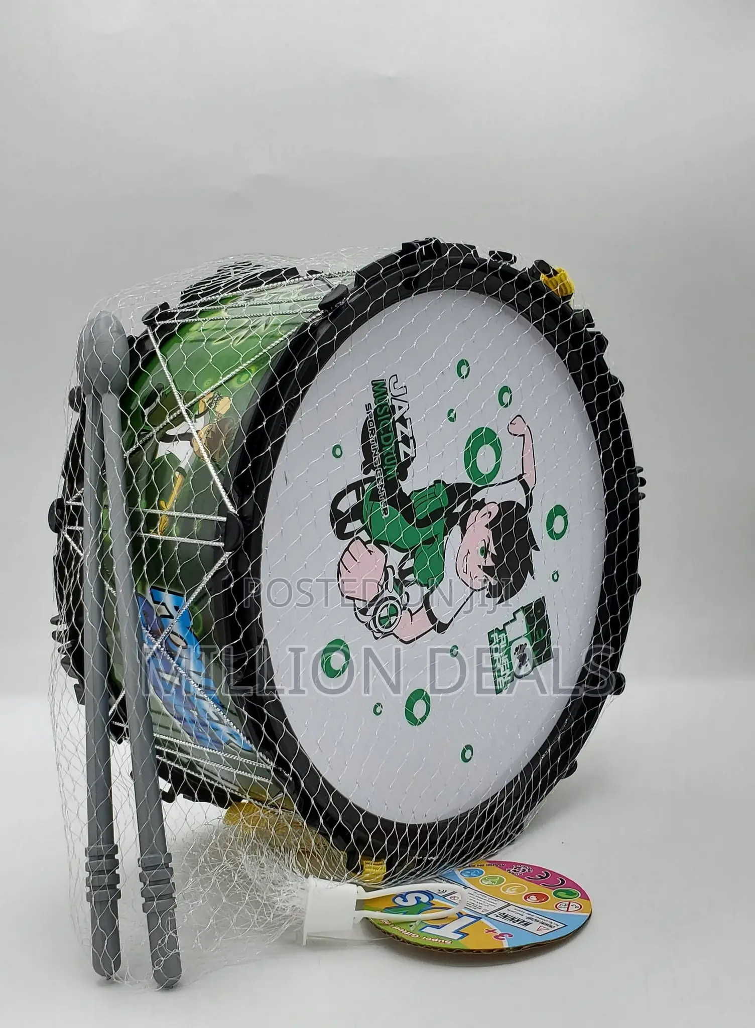Ben10 Classic Kiddies Jazz Musical Drum Ages 3+