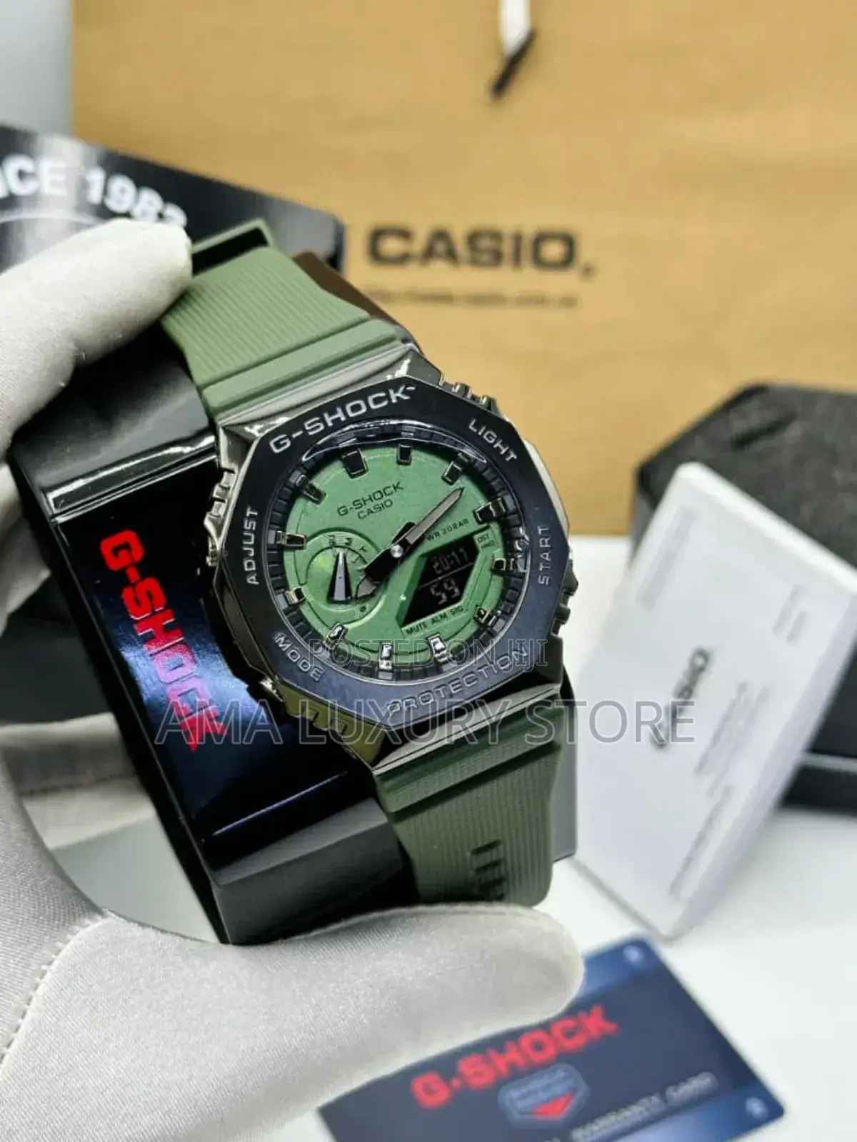 G-shock Casio Luxury Rubber Strap Designer Wristwatches