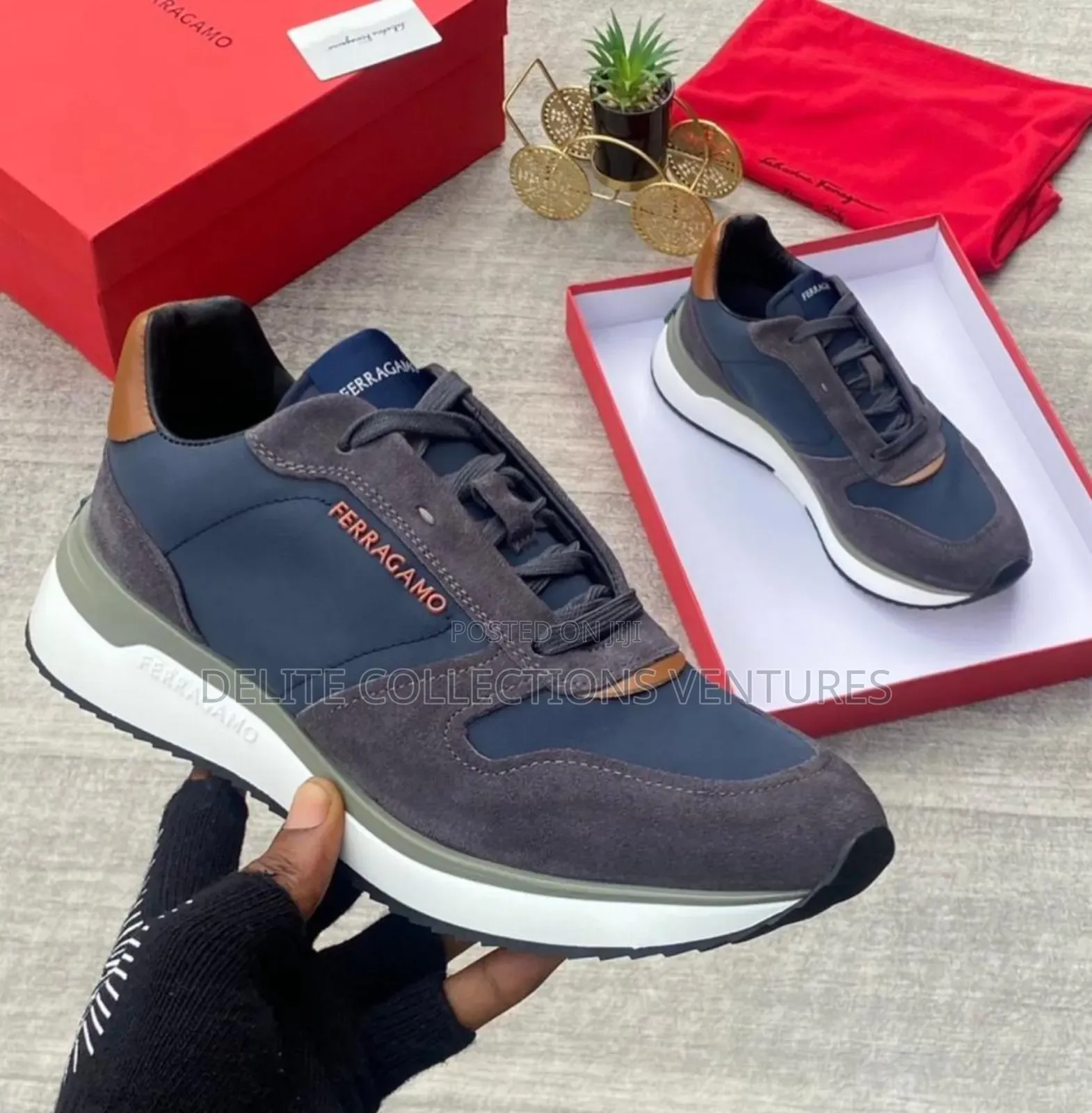 High Quality Ferragamo Sneakers