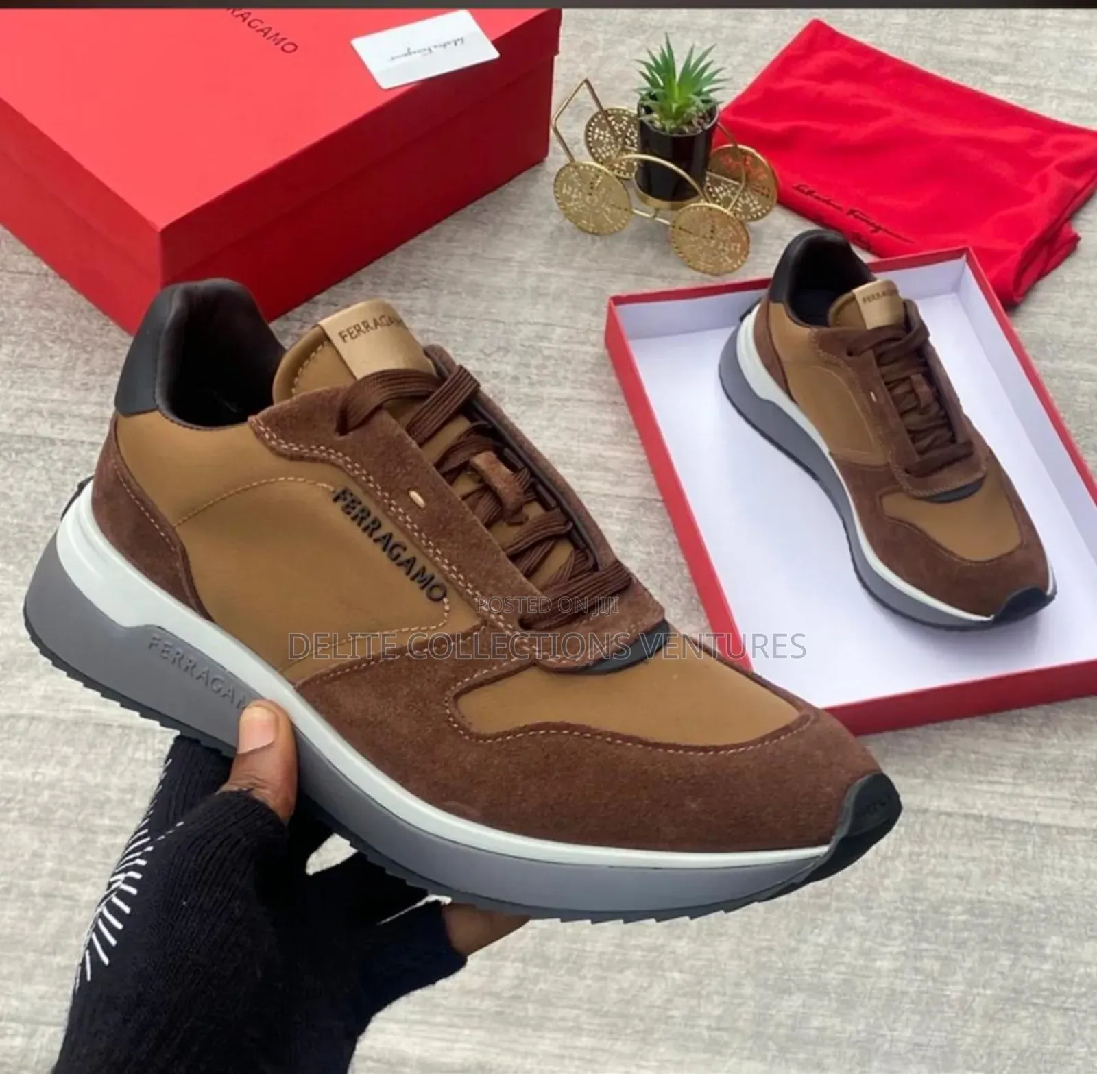 High Quality Ferragamo Sneakers