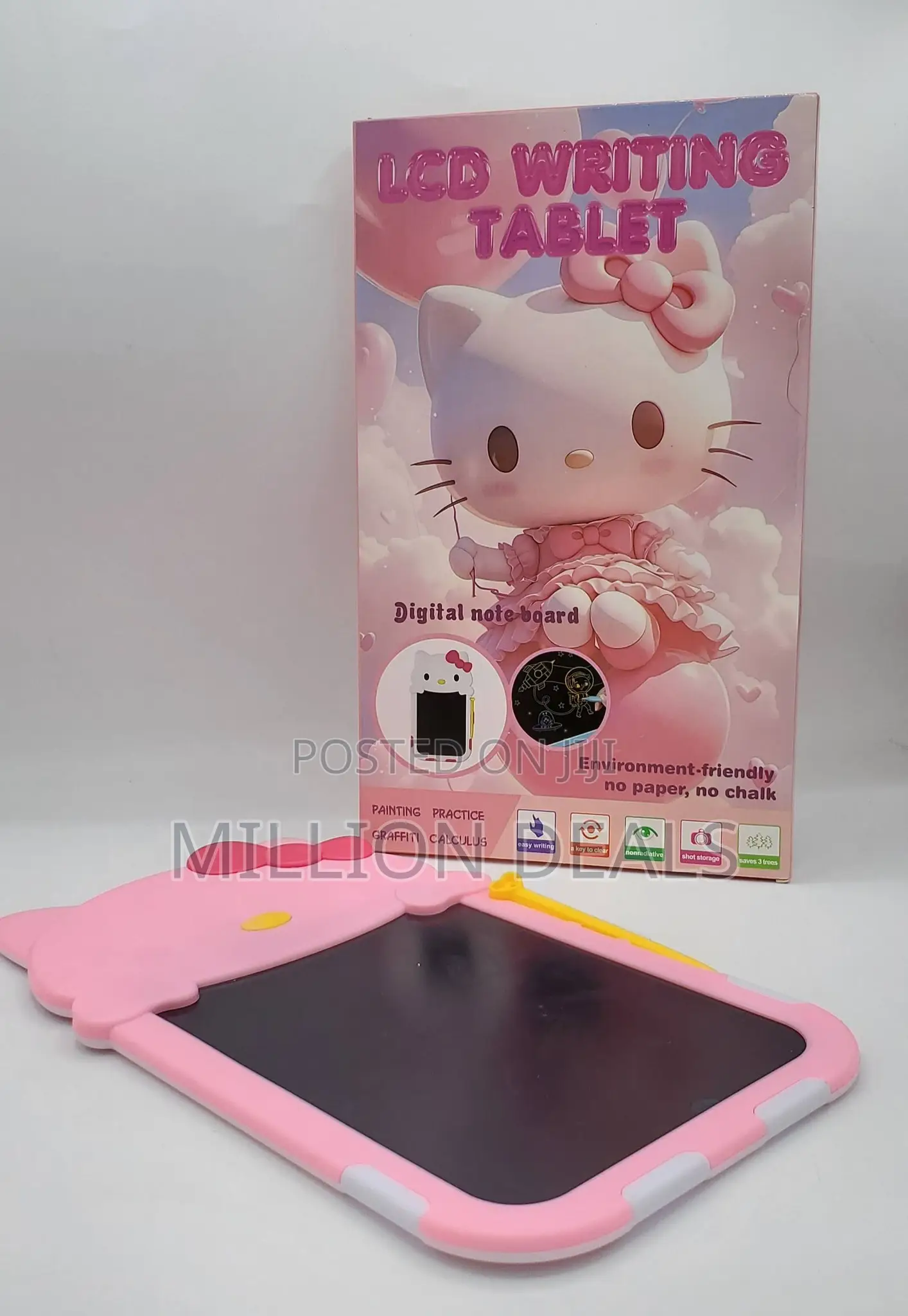 Girl Child LCD Writing Tablet Digital Note Board Ages 3+