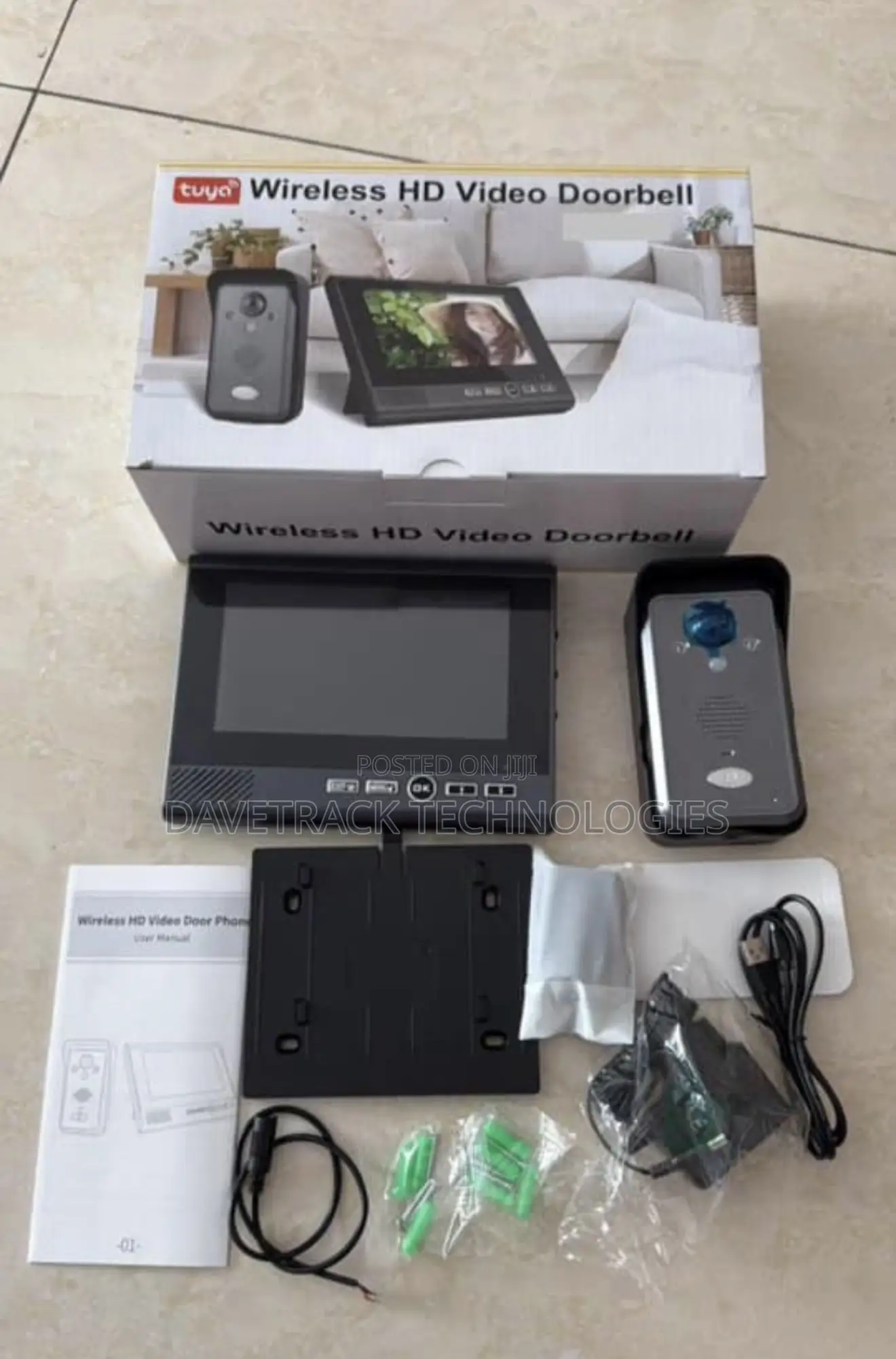 Tuya Wireless Video Door Phone With 7inches Screen