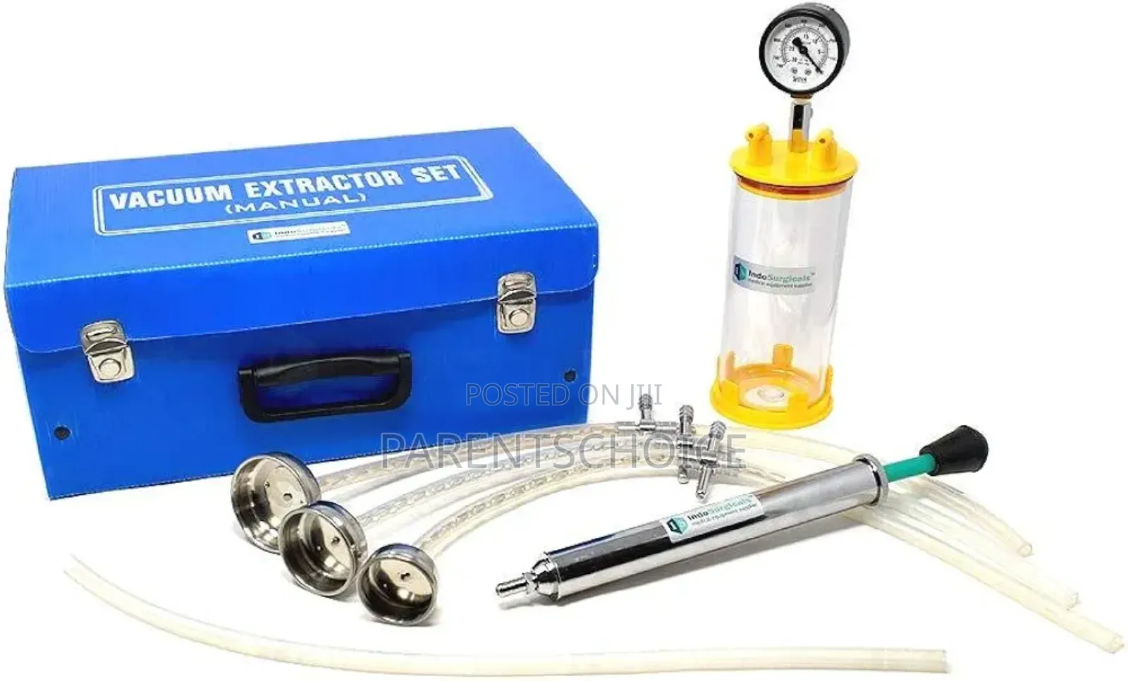 Vacuum Extractor Set Complete Silicon Cup 40,50,60mm