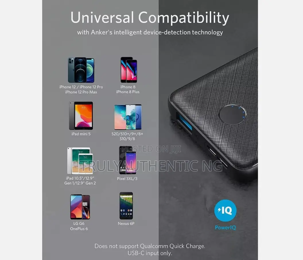 Authentic Anker Powercore Slim Power Bank -10000mah