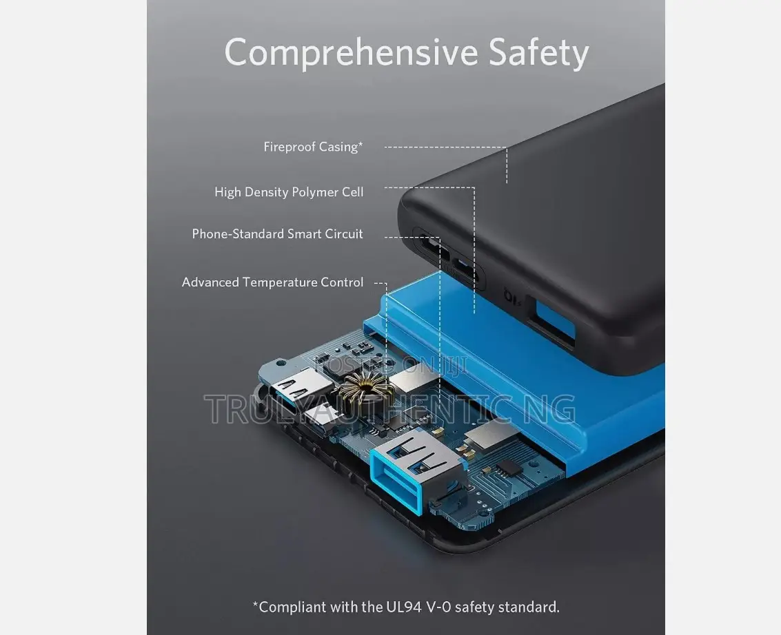 Authentic Anker Powercore Slim Power Bank -10000mah