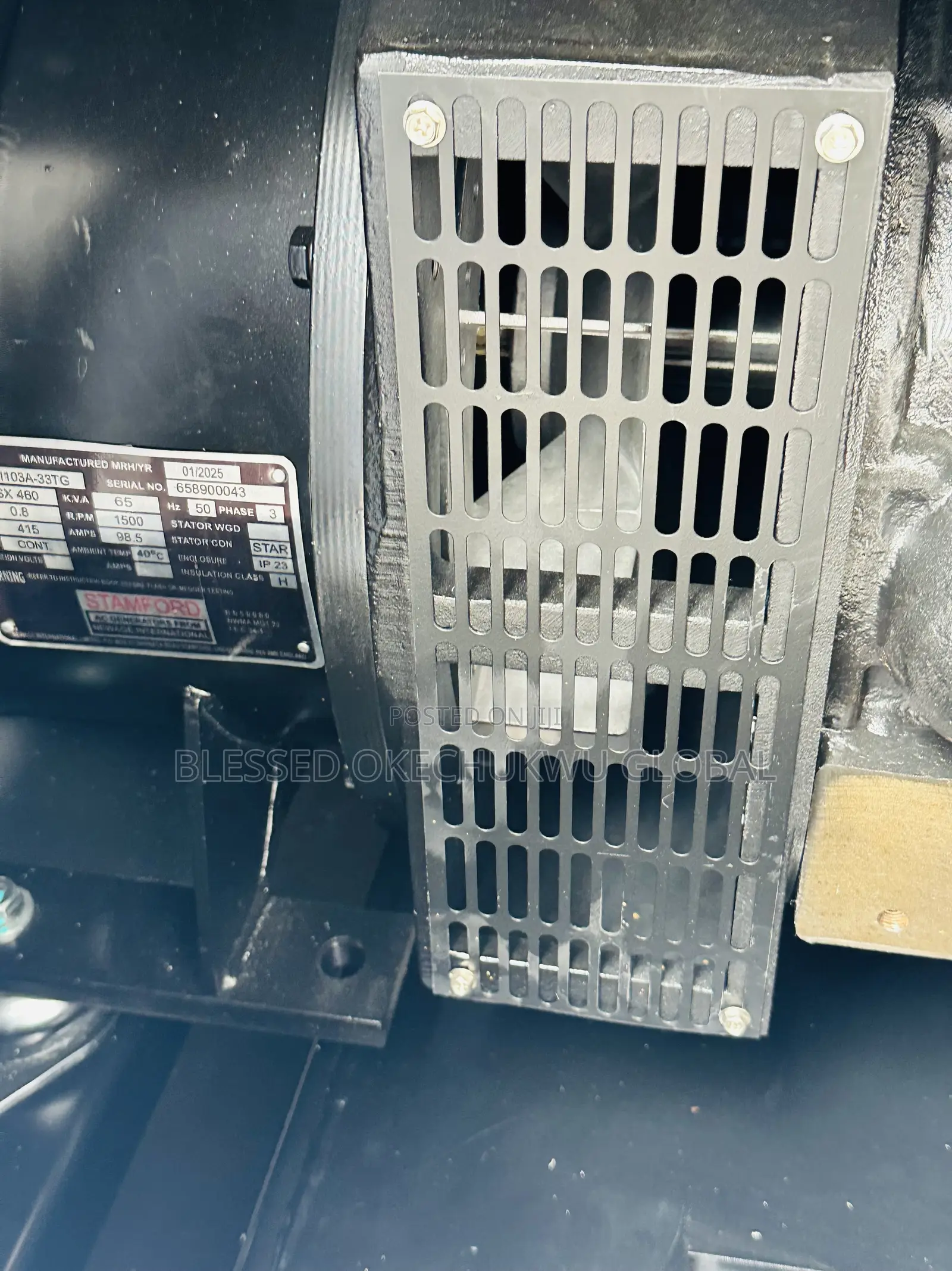 ~Sp65kva Perkins Soundproof Generator With Warranty