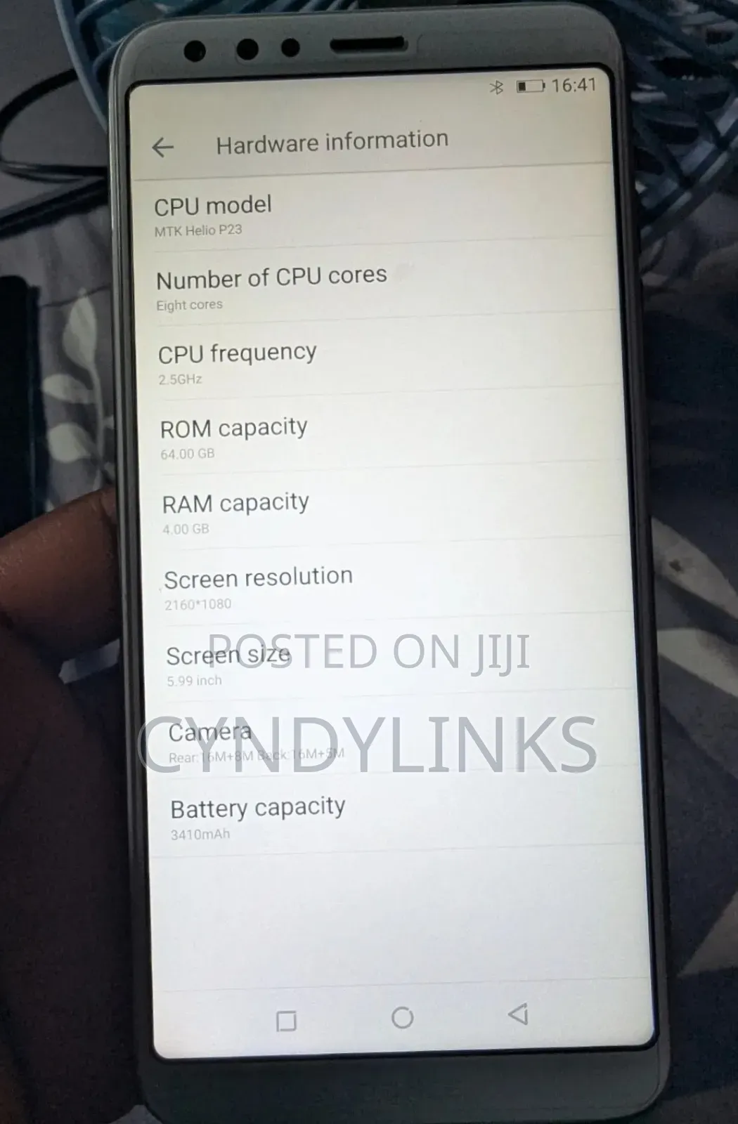 Gionee S11 64 GB Gold
