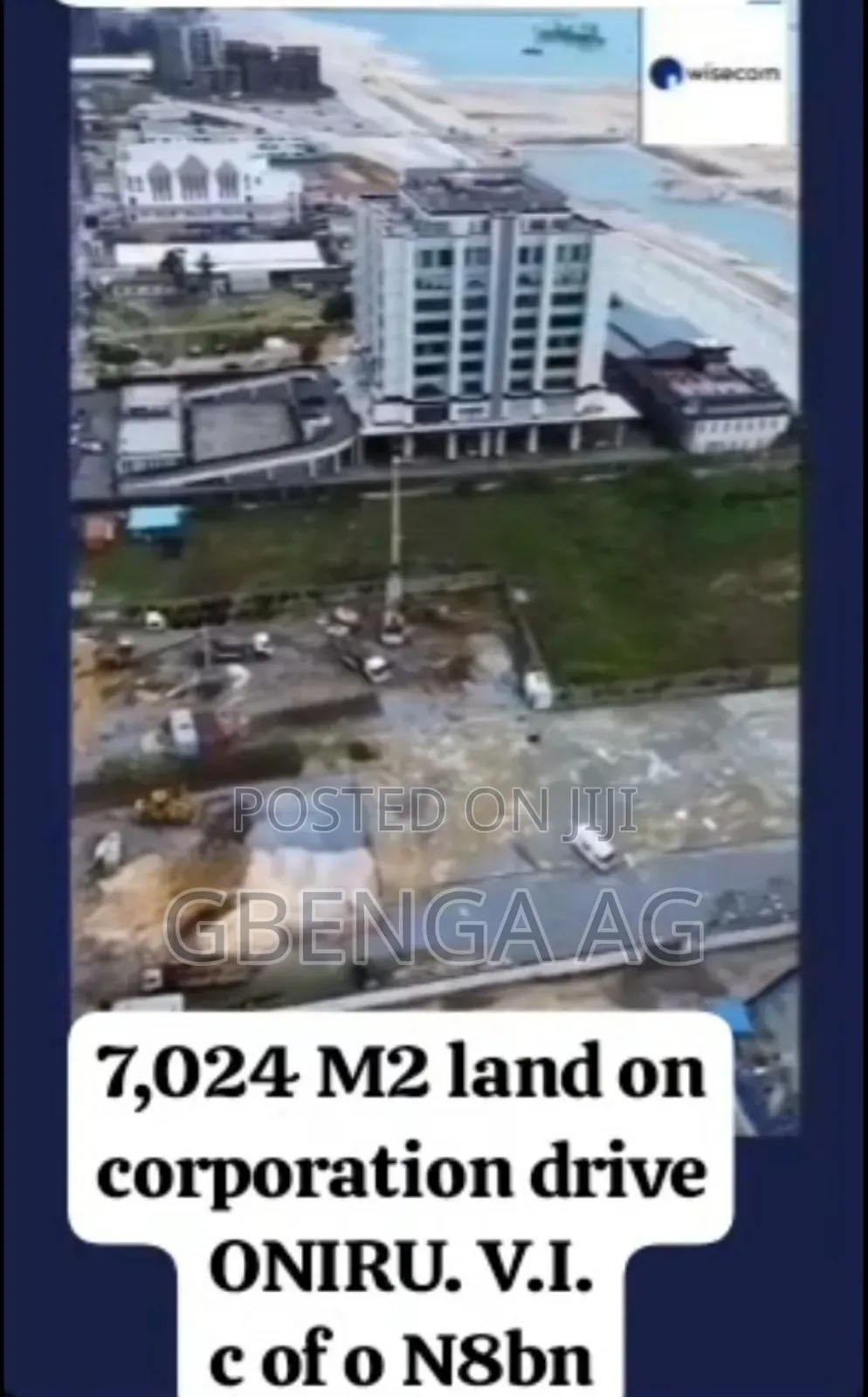 7024sqm Land For Sale At Victoria Island
