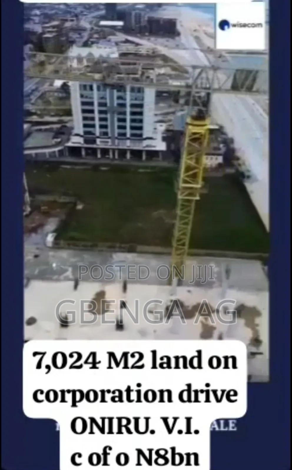 7024sqm Land For Sale At Victoria Island