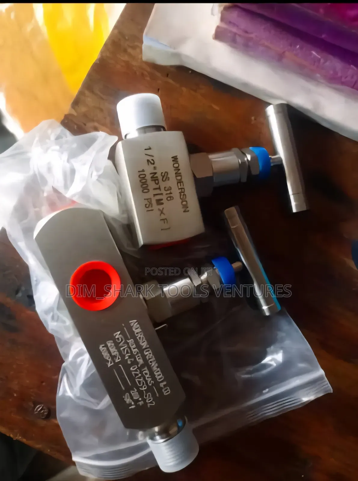 Wonderson Ss 316 1/2" NPT Needle Valve