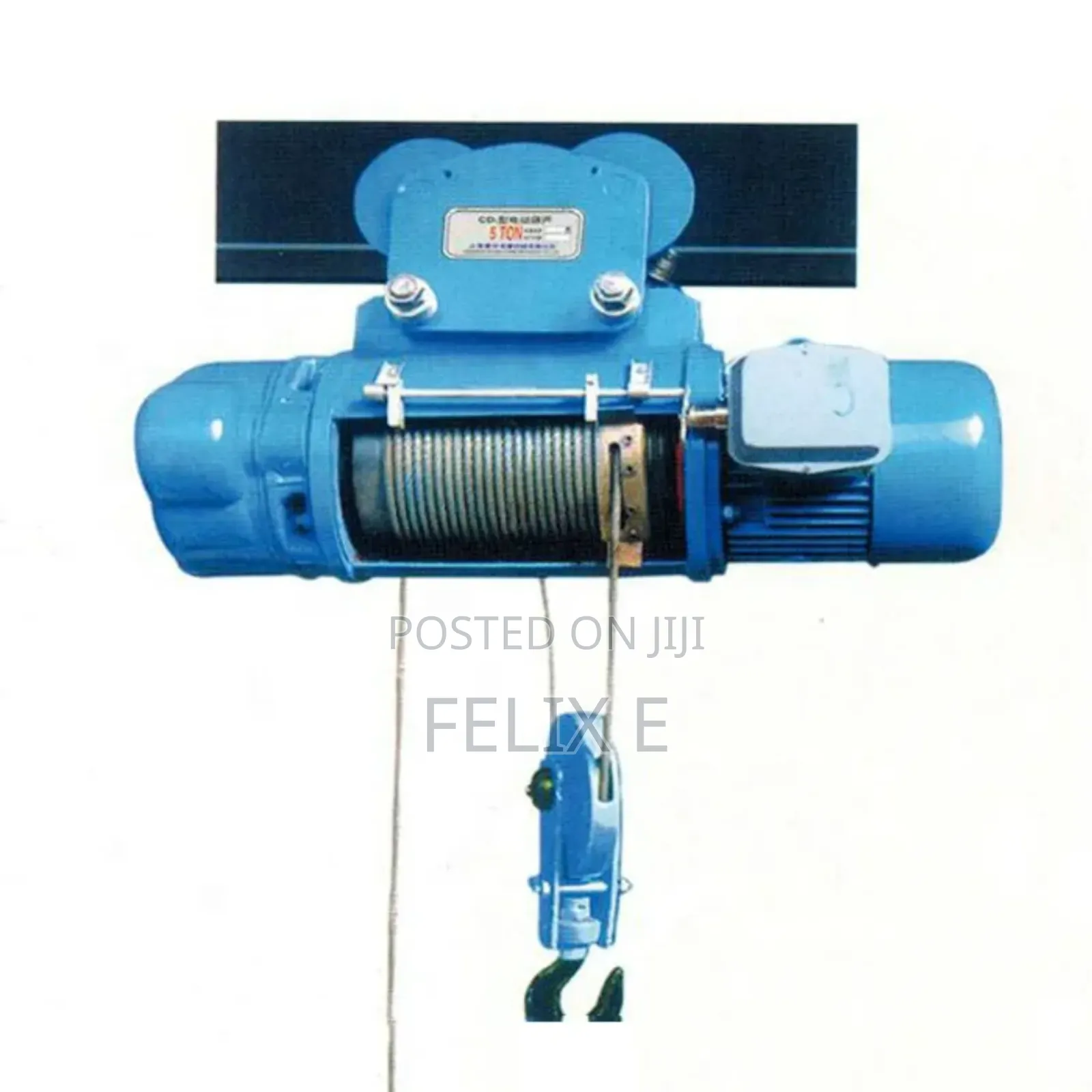 Electric Wire Rope Hoist With Trolley