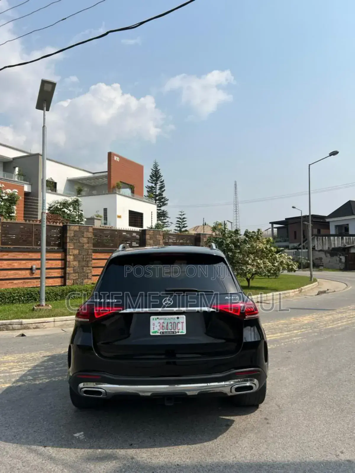 Mercedes-Benz GLE-Class GLE 350 4MATIC 2020 Black