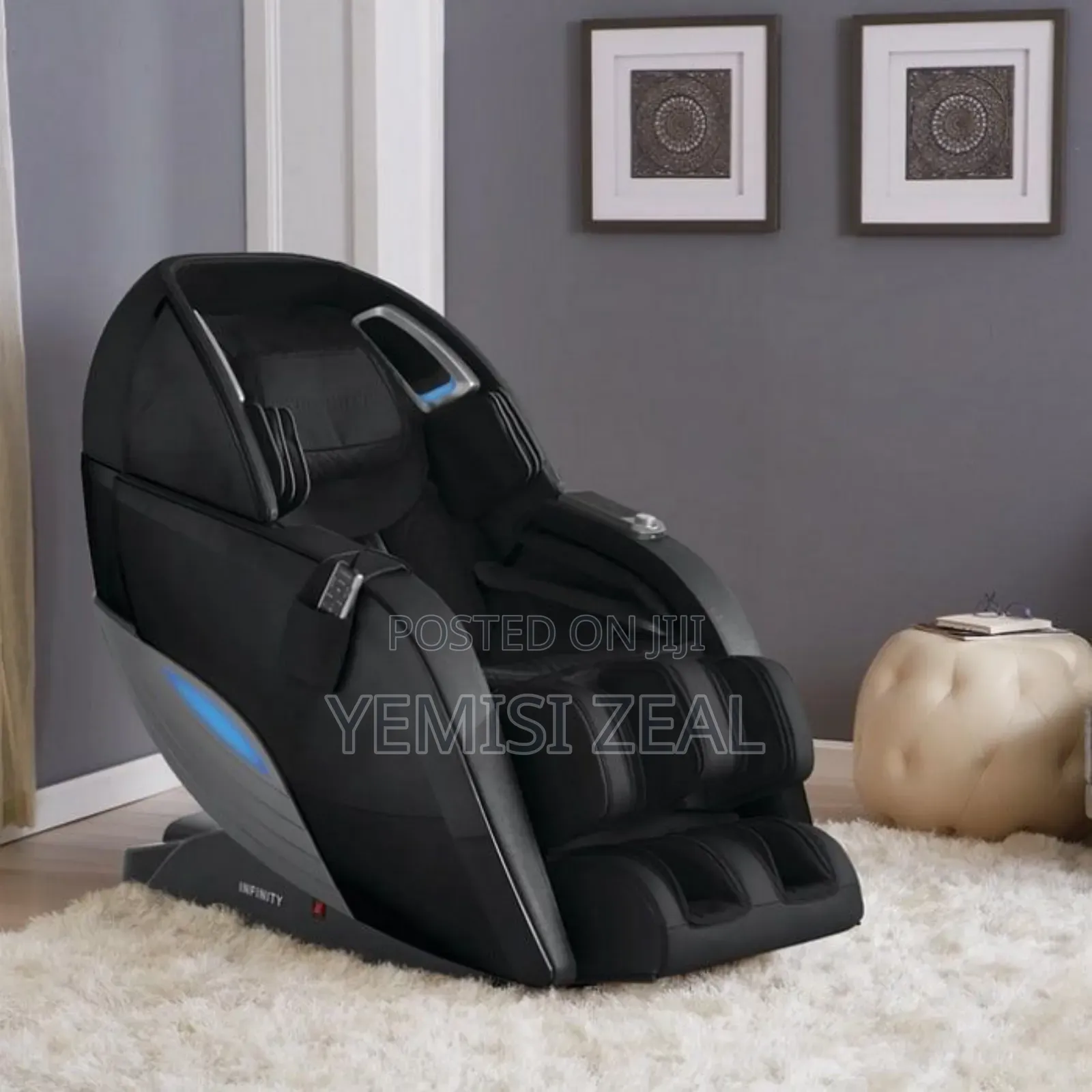 Adjustable 4d Massager Chair With Incline/Decline Bluetooth