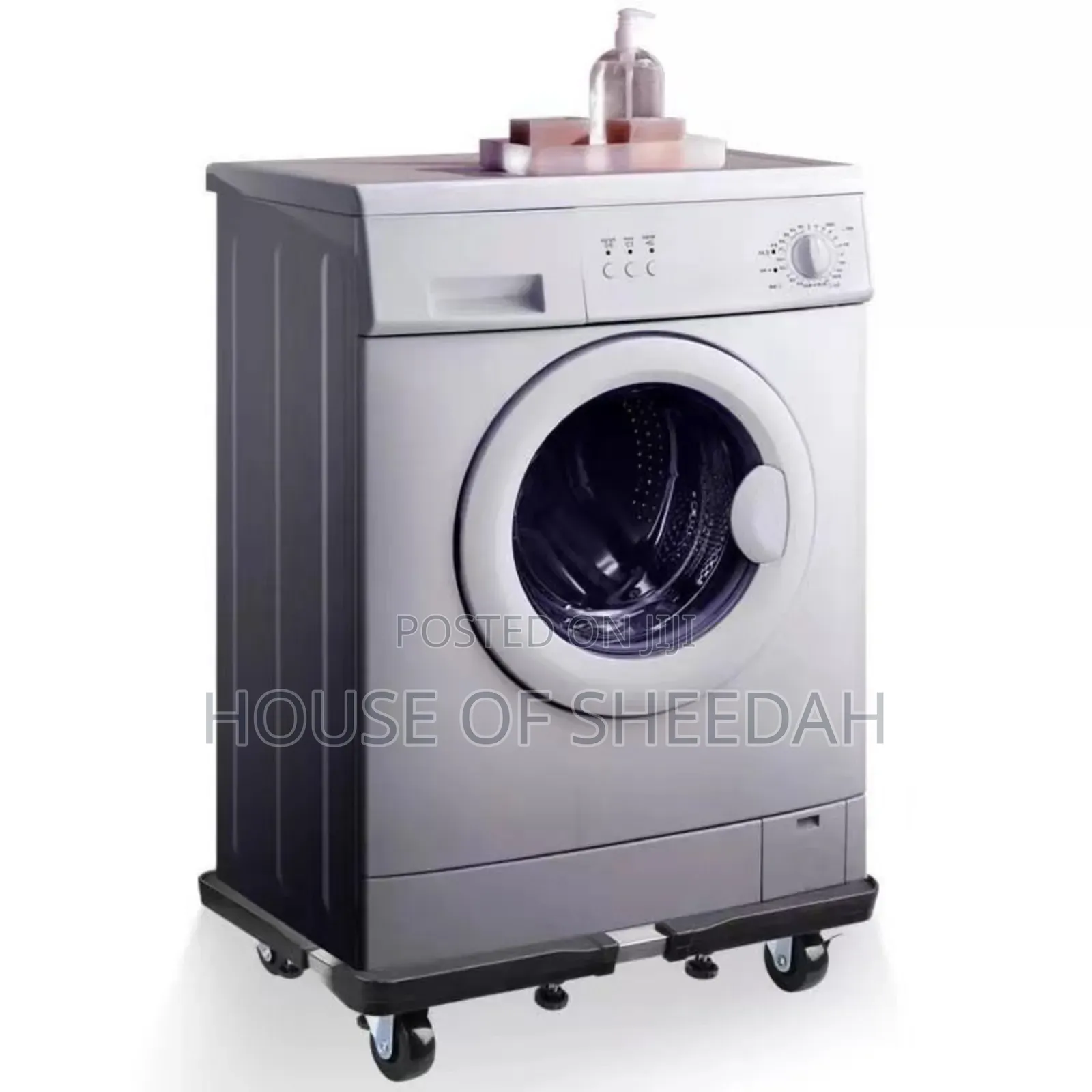 Adjustable and Movable Washing Machine/Fridge Base.