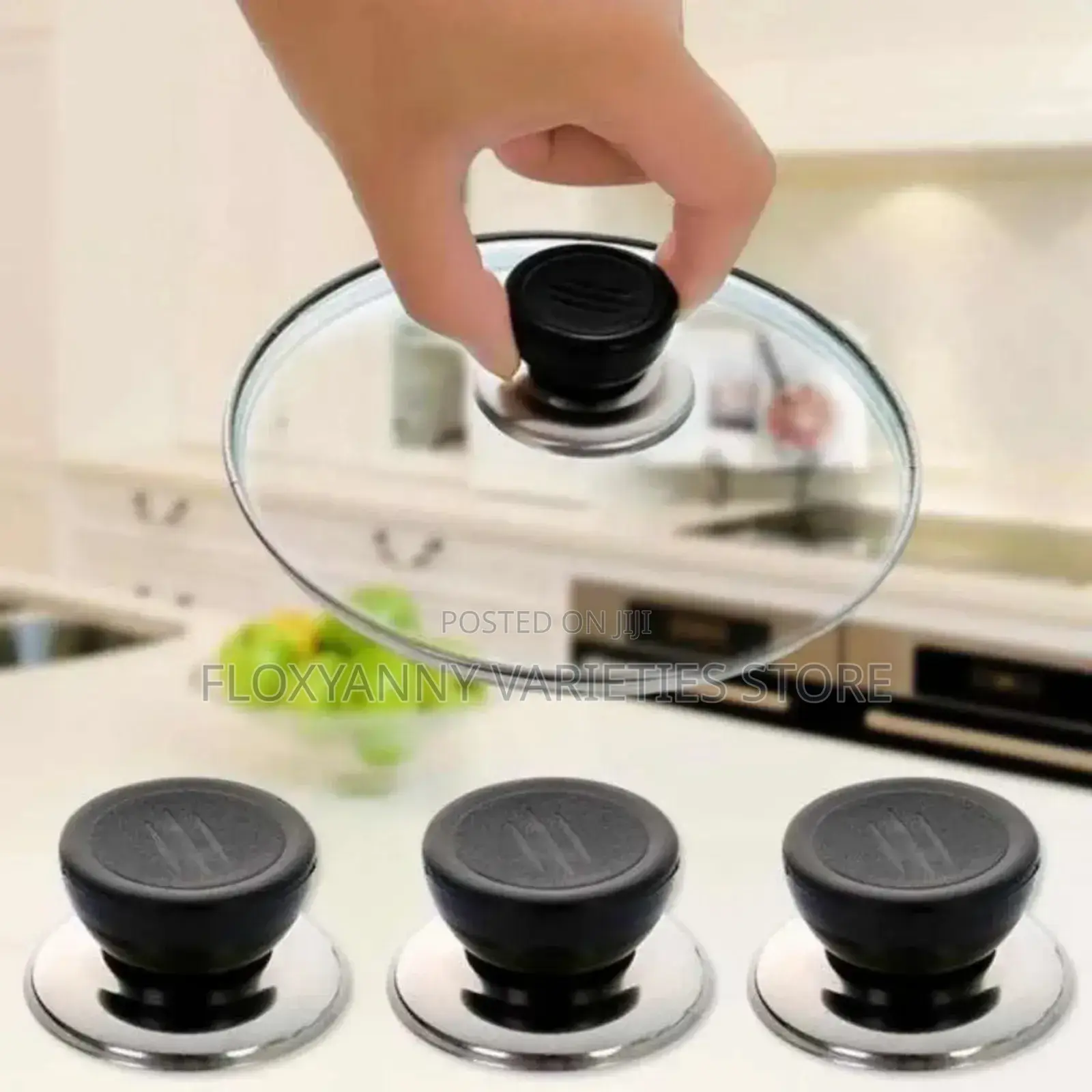 Universal Replacement Kitchen Pot Pan Lid Knob Handle Cover