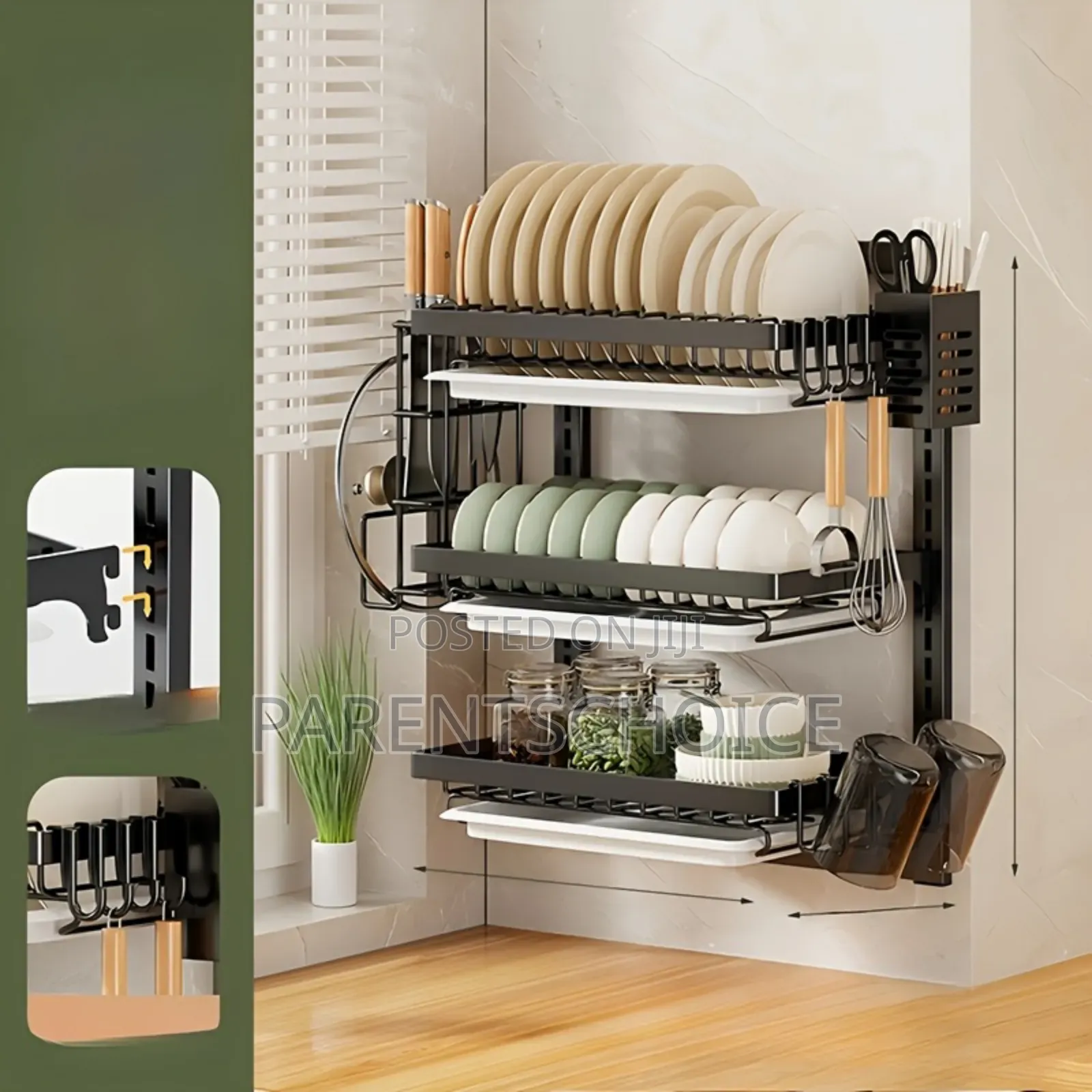 Drain Rack Hanging Racks Stainless Steel