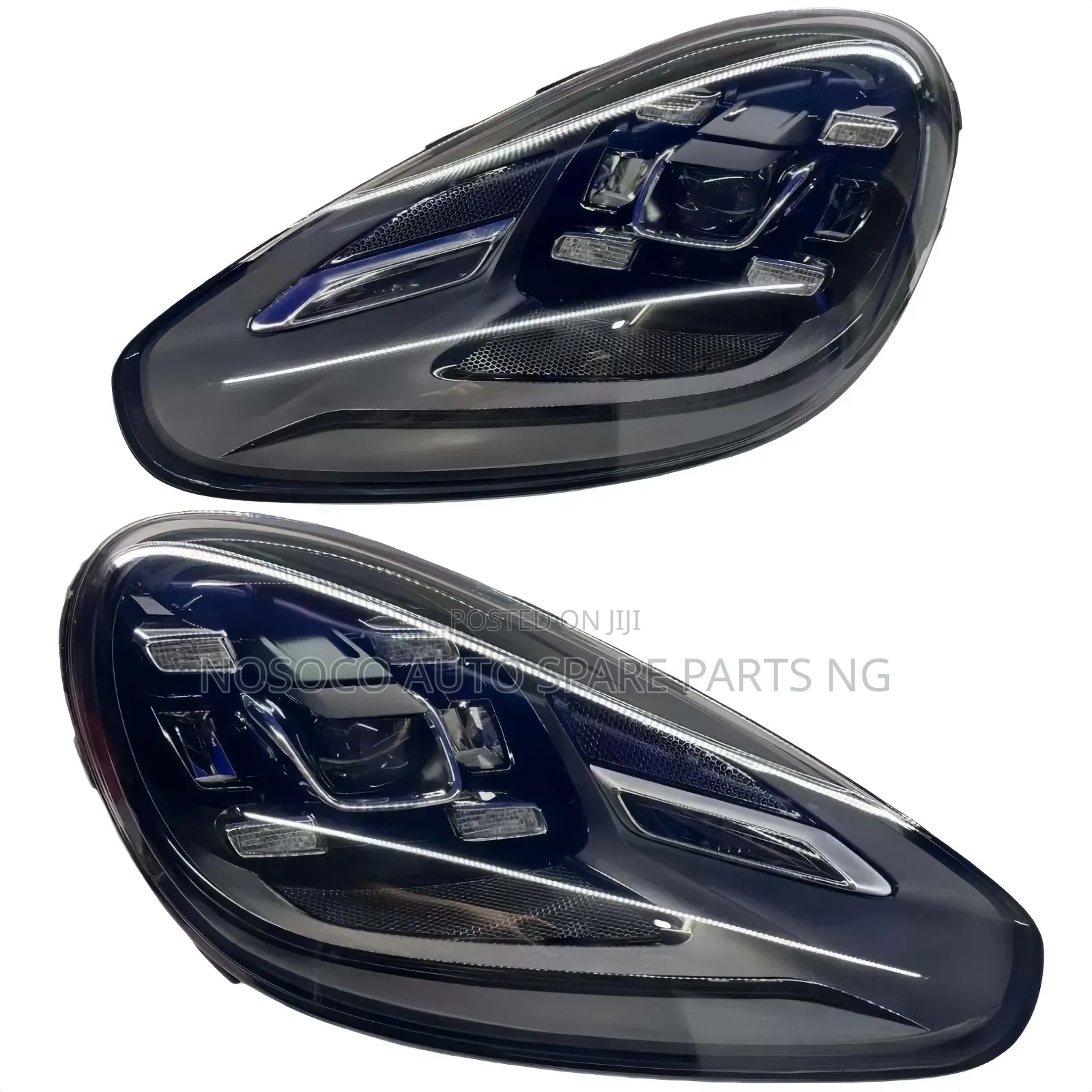 Set Of Head Light Porsche Cayenne 2016