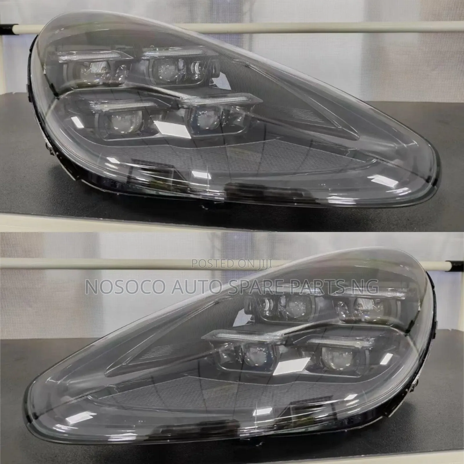 Set Of Head Light Porsche Cayenne 2016