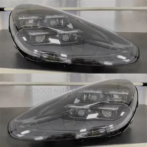 Set Of Head Light Porsche Cayenne 2016
