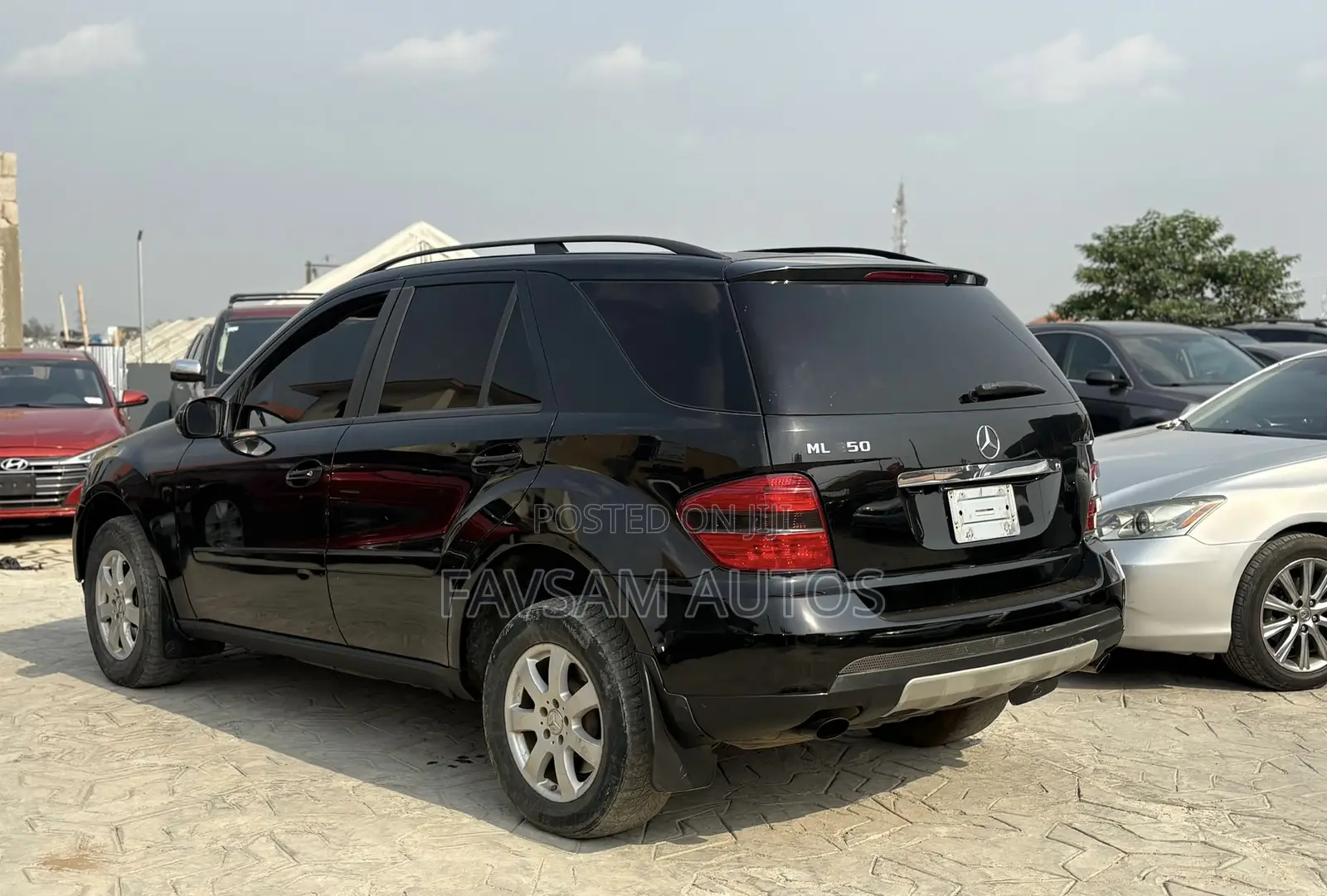 Mercedes-Benz M Class ML 350 AWD 4Matic (3.5L V6 7A) 2006 Black