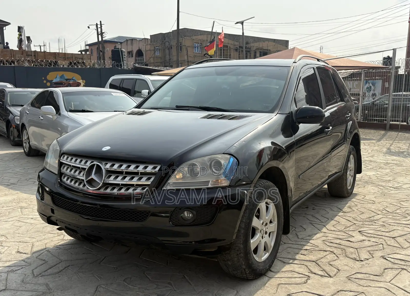 Mercedes-Benz M Class ML 350 AWD 4Matic (3.5L V6 7A) 2006 Black