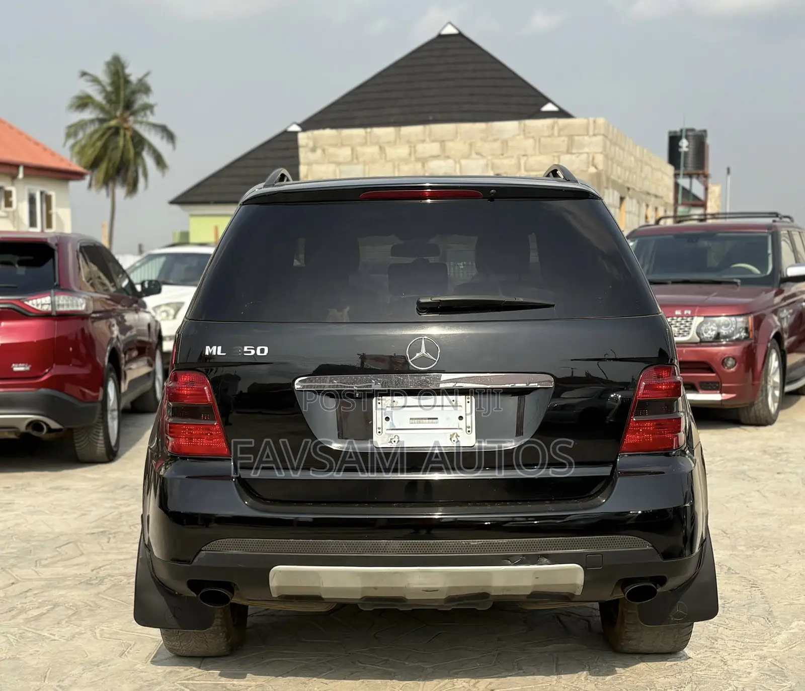 Mercedes-Benz M Class ML 350 AWD 4Matic (3.5L V6 7A) 2006 Black